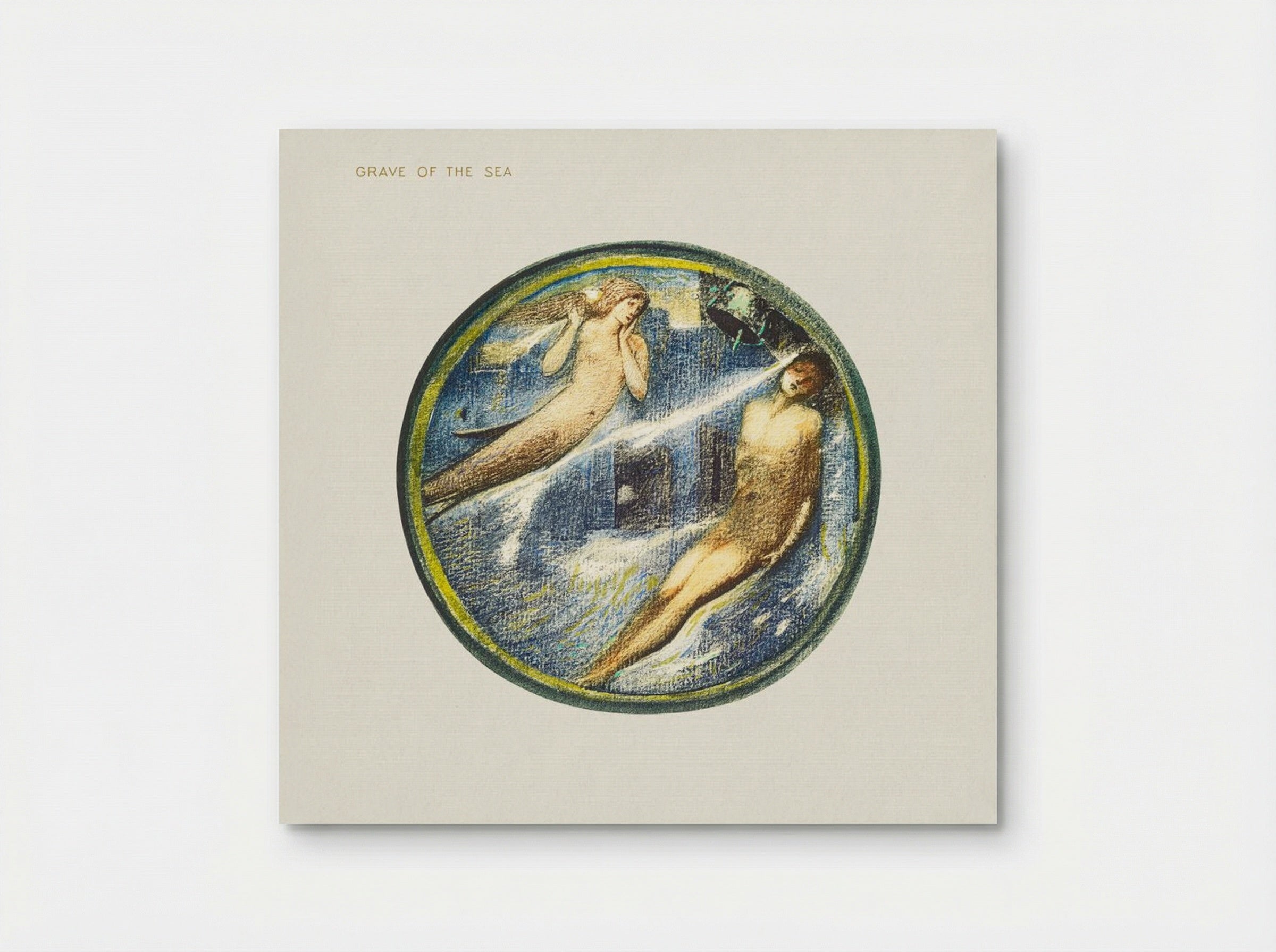 Grave of the Sea, from The Flower Book - Edward Burne-Jones - Poster