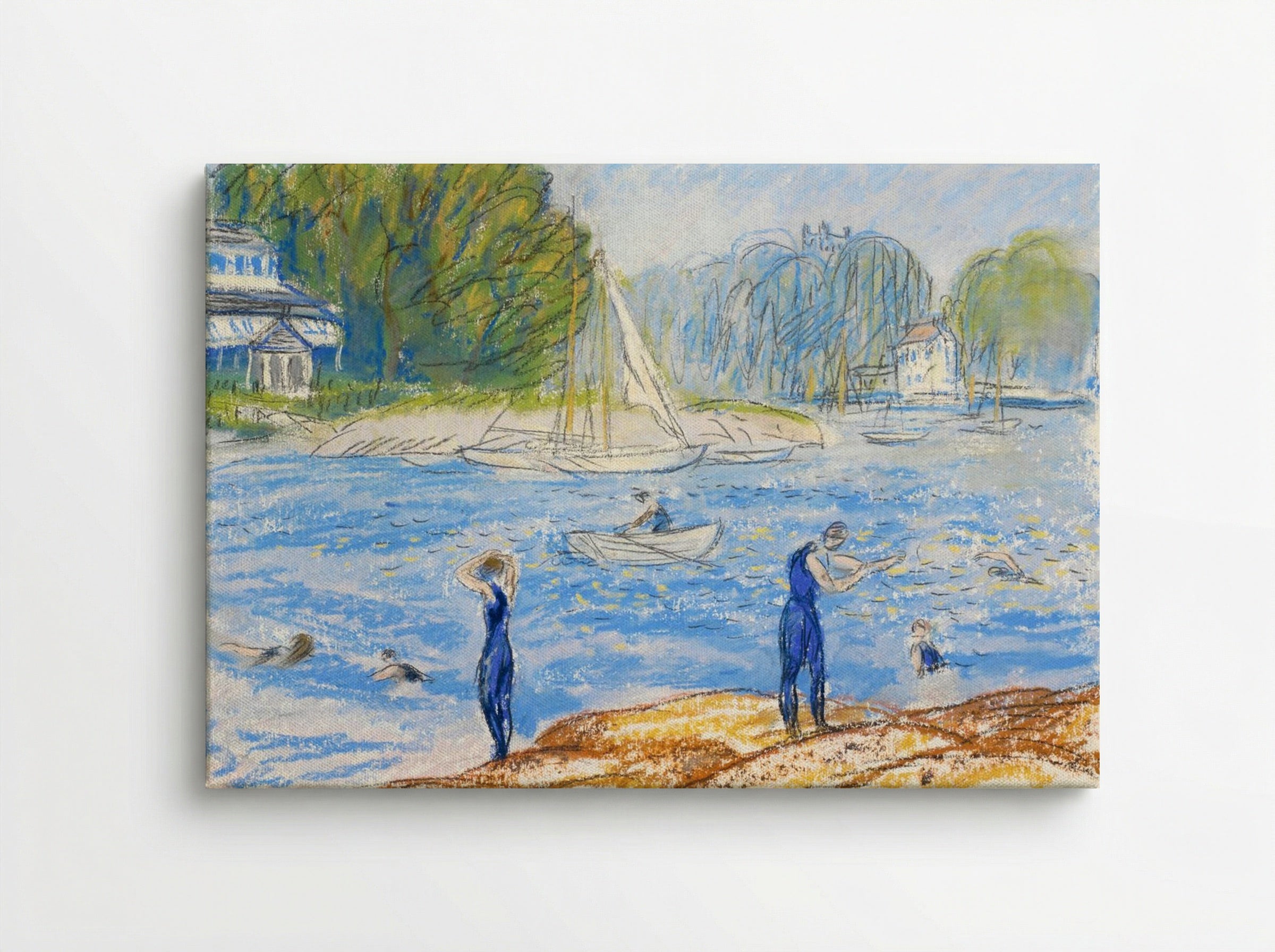 Bathers, Annisquam - William James Glackens - Canvas