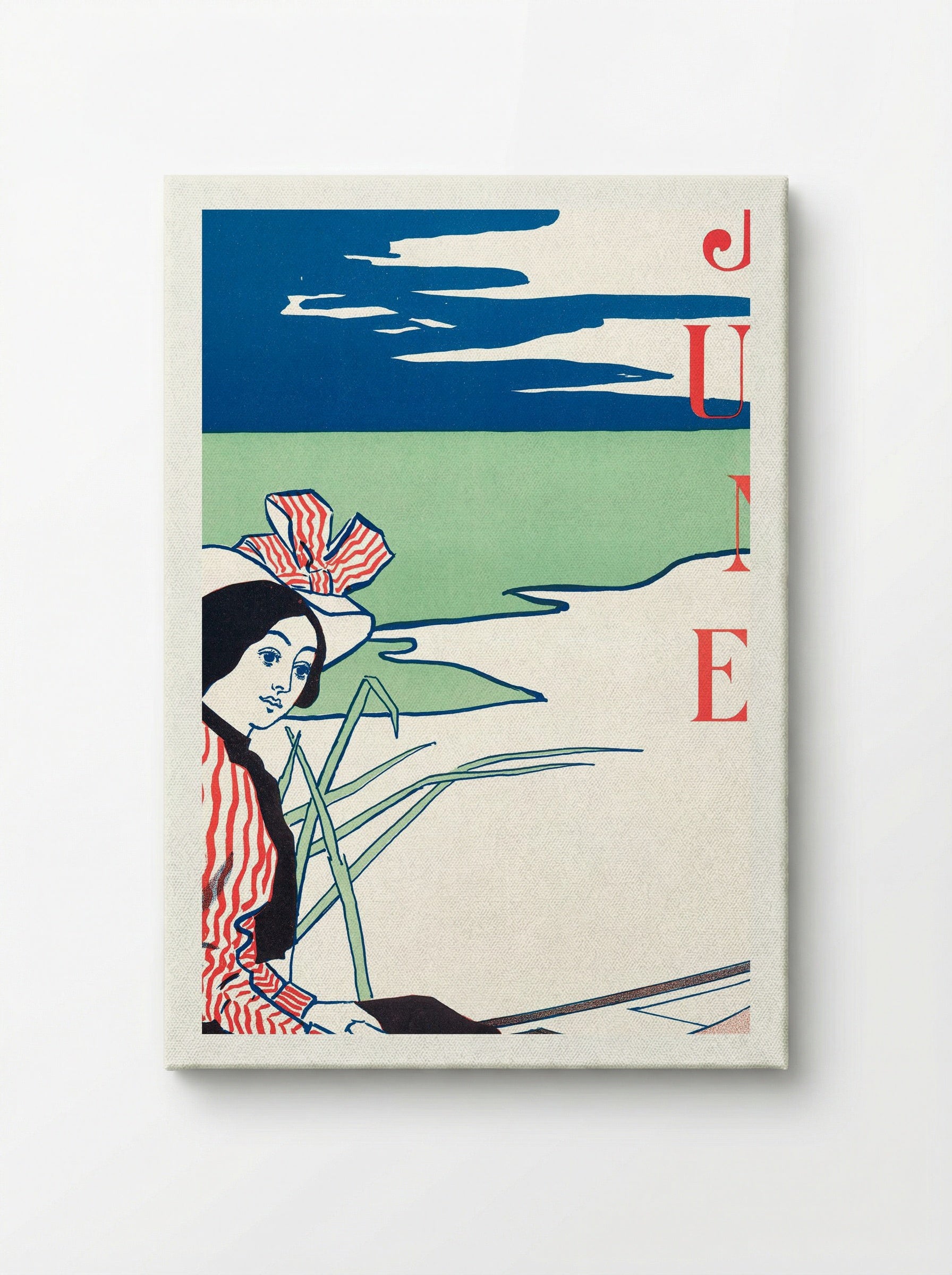 Lippincott's, June - Edward Penfield - Canvas