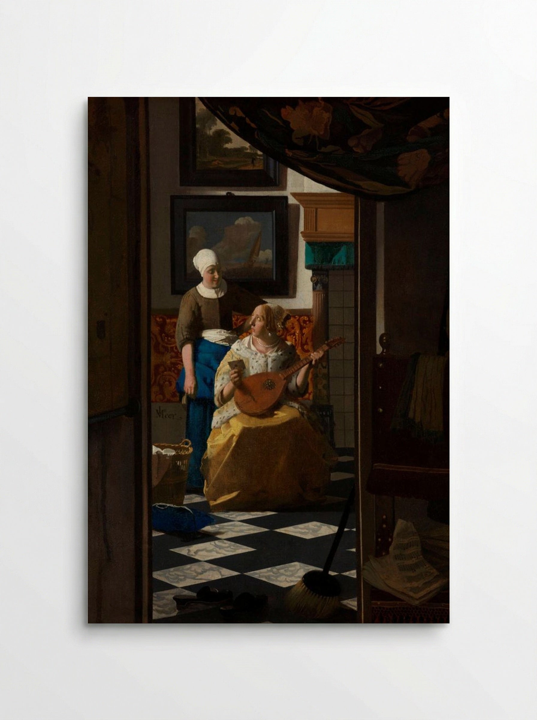 The Love Letter - Johannes Vermeer - Poster
