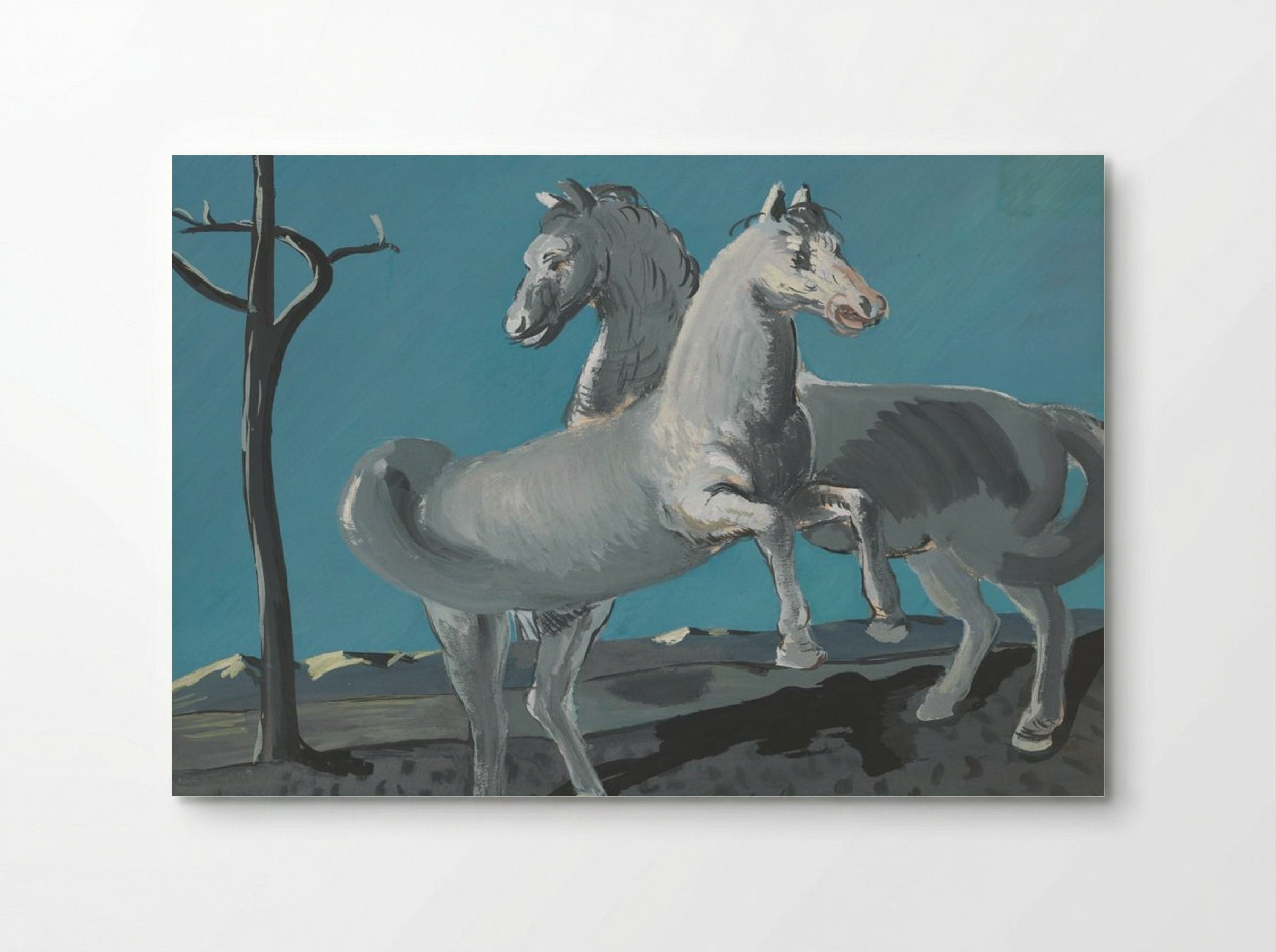 Study of Horses - Cyprián Majerník - Poster