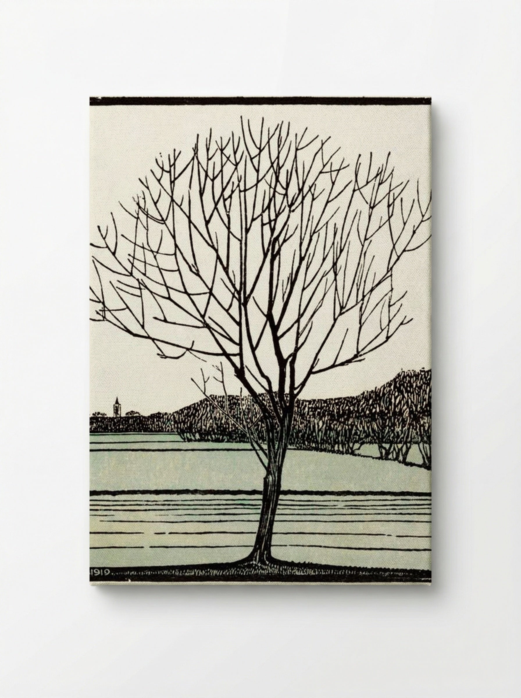 Bald Tree - Julie de Graag - Canvas