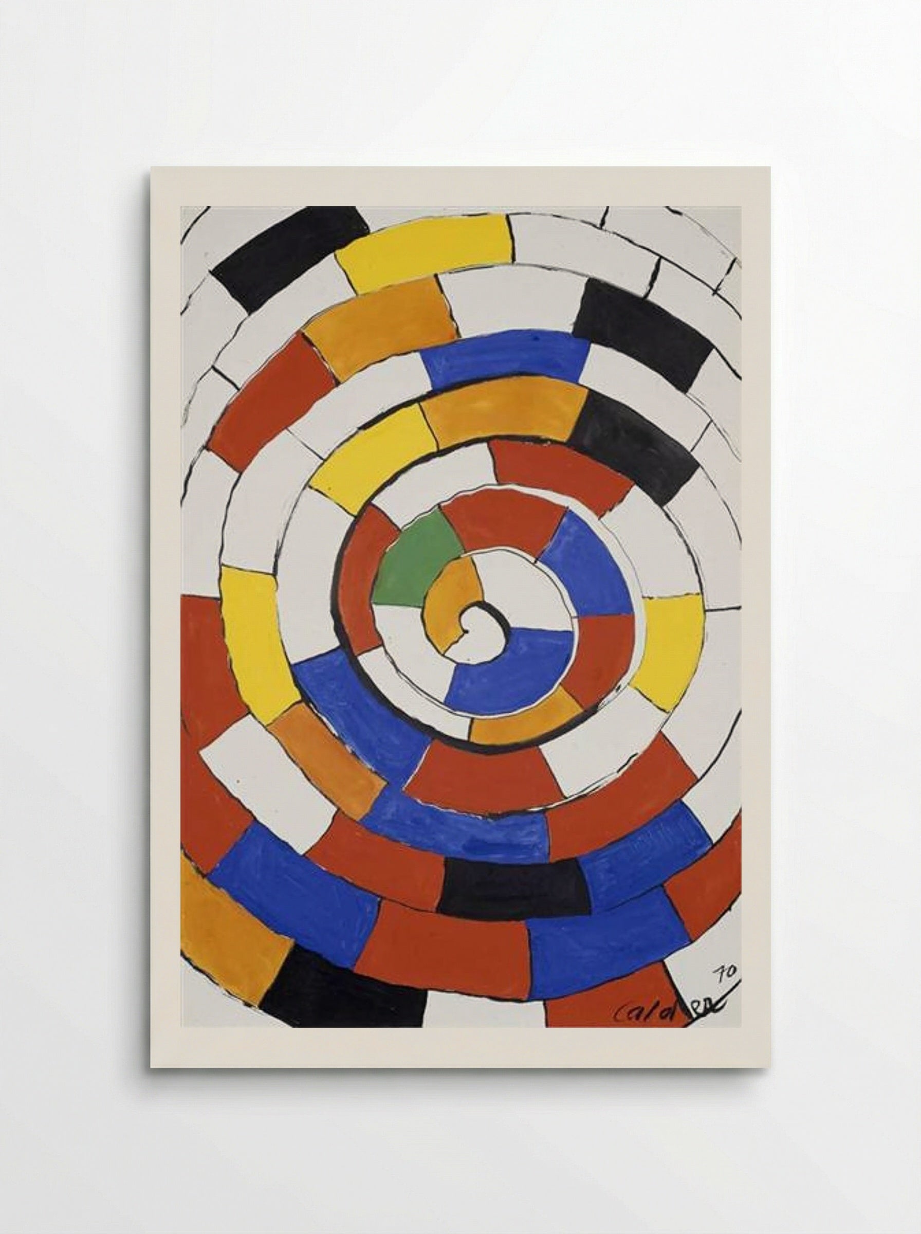 Spiral - Alexander Calder - Poster
