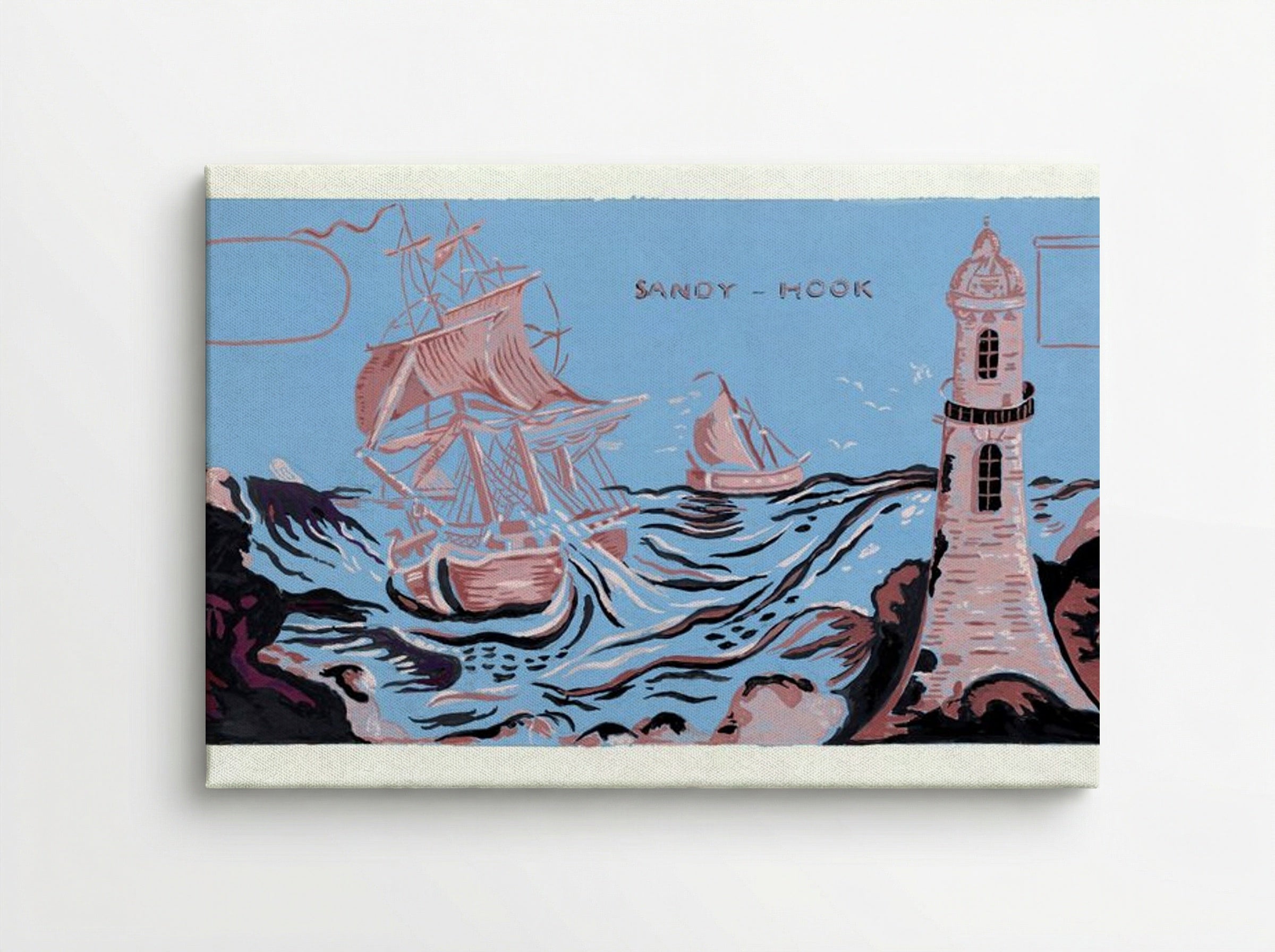 Bandbox Design: Sandy Hook - Selma Sandler - Canvas