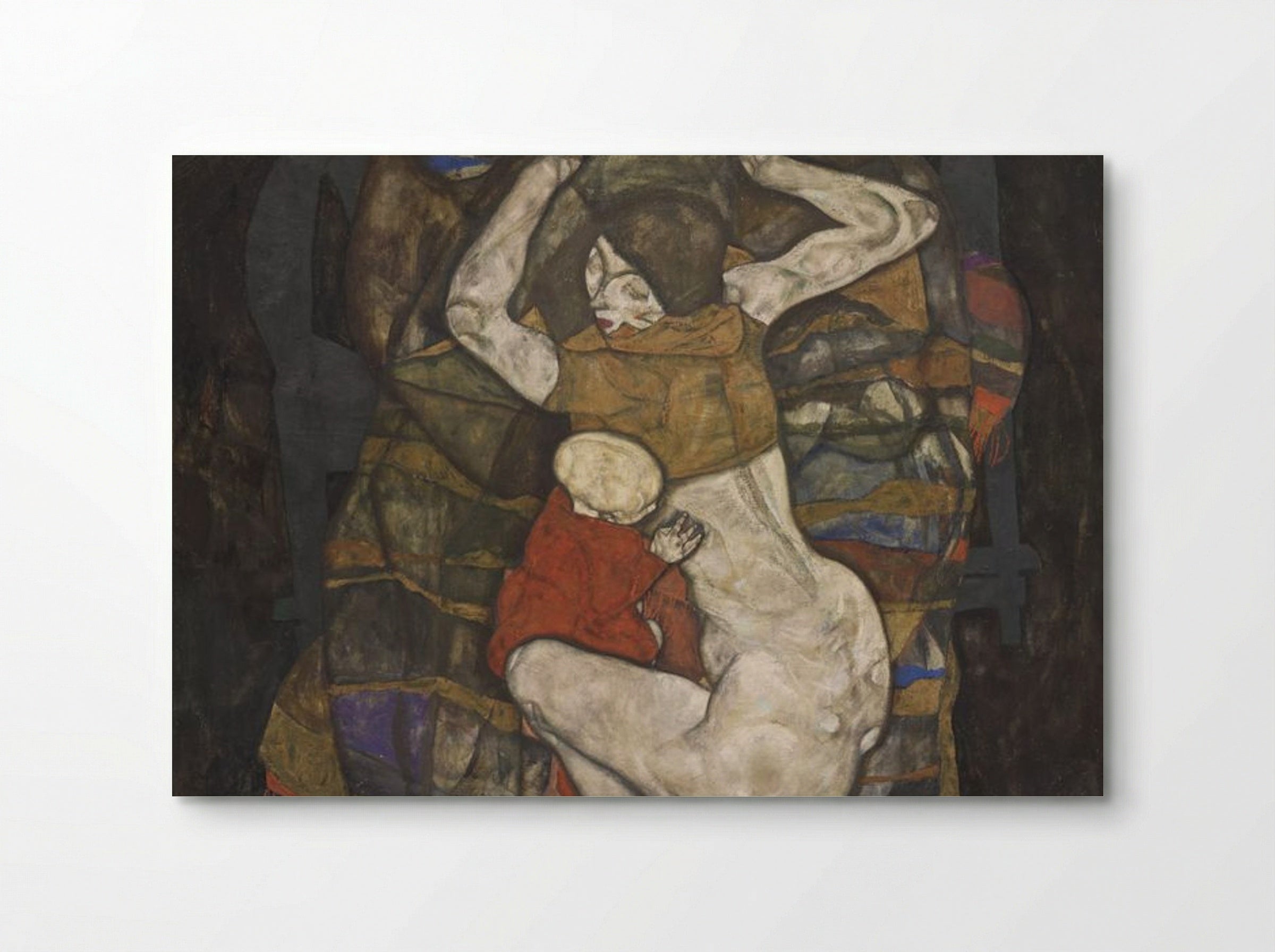 Young Mother - Egon Schiele - Poster