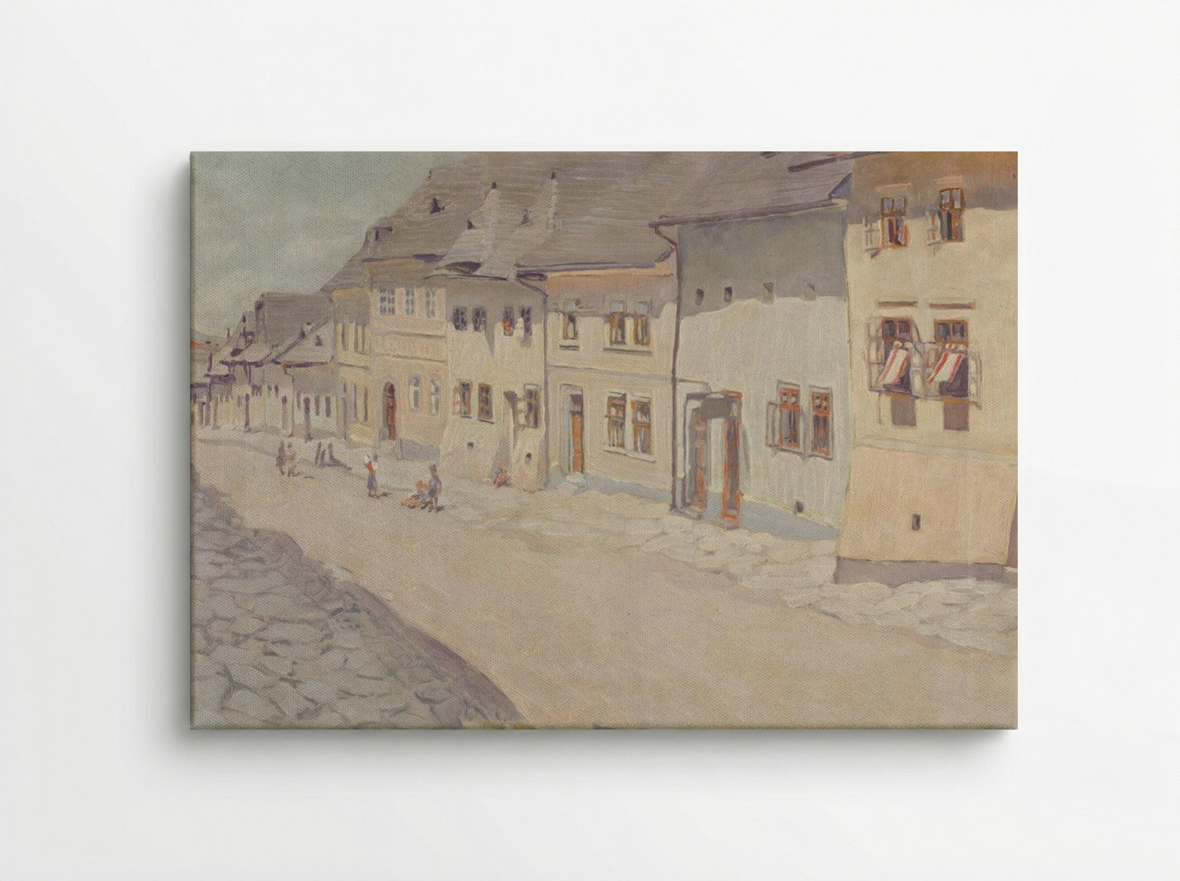 Street in Liptovský Svätý Mikuláš - Konštantín Bauer - Canvas