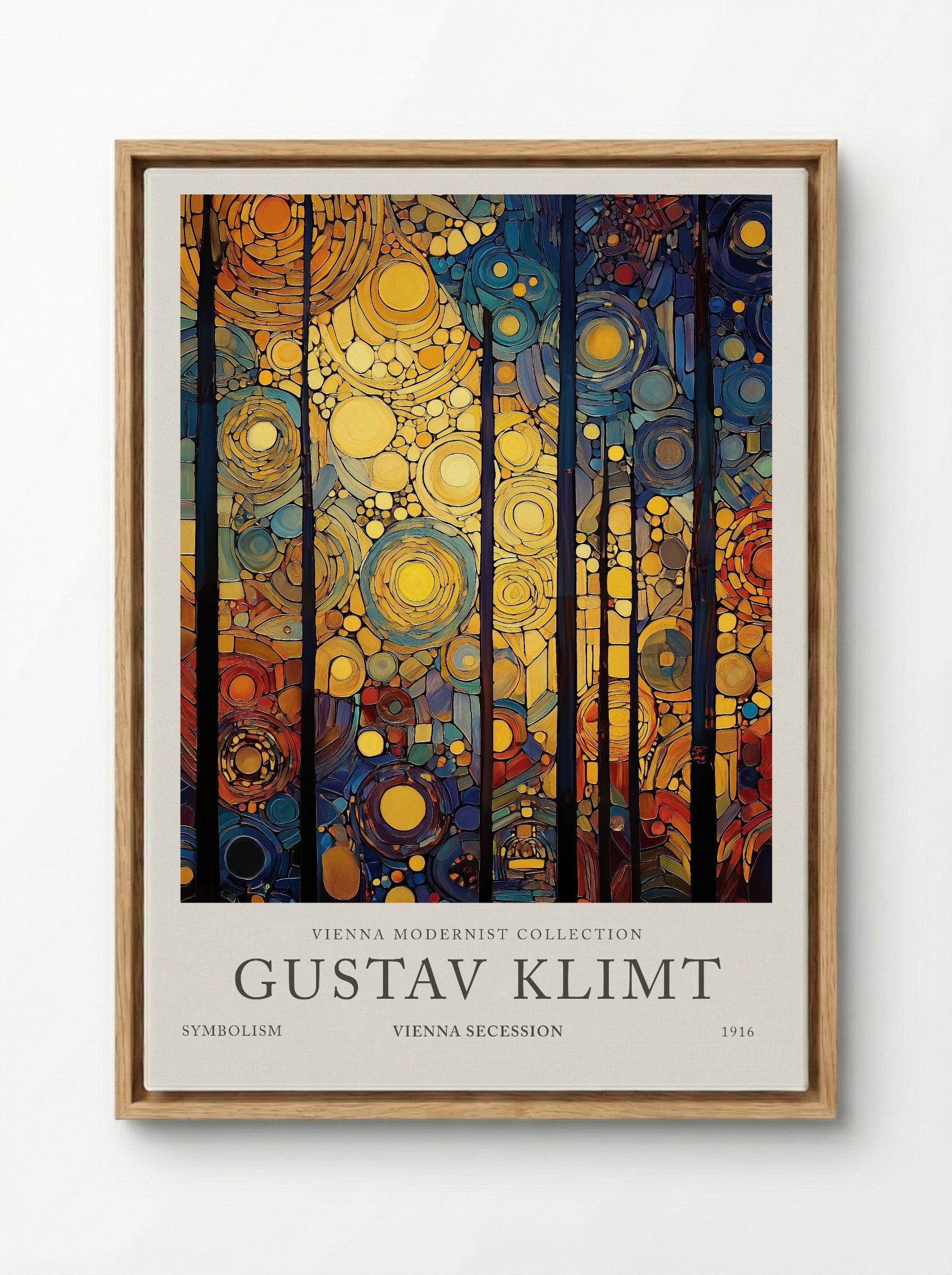 Twilight Forest Bloom - Gustav Klimt