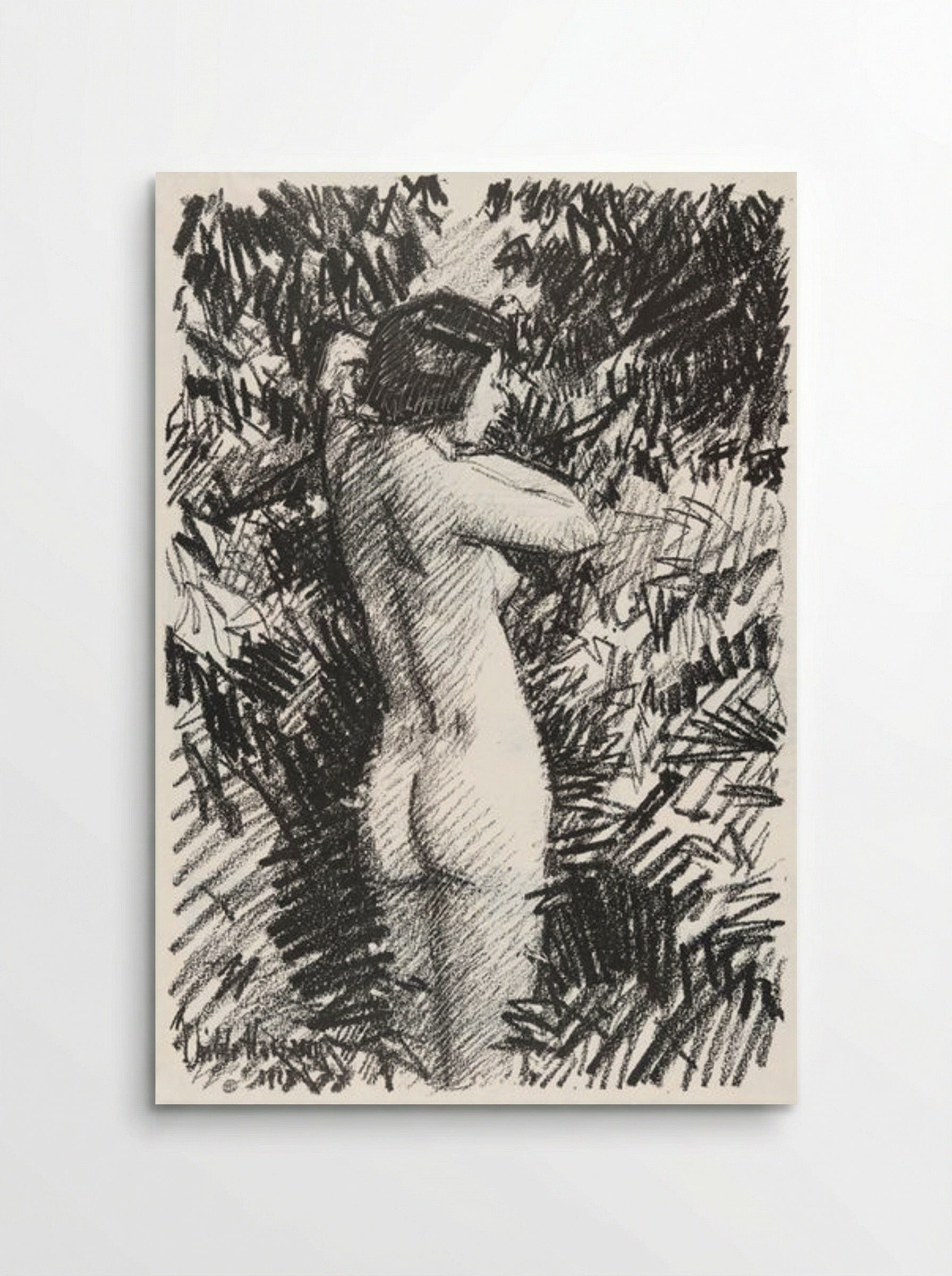 Nude in Landscape - Childe Hassam - Poster