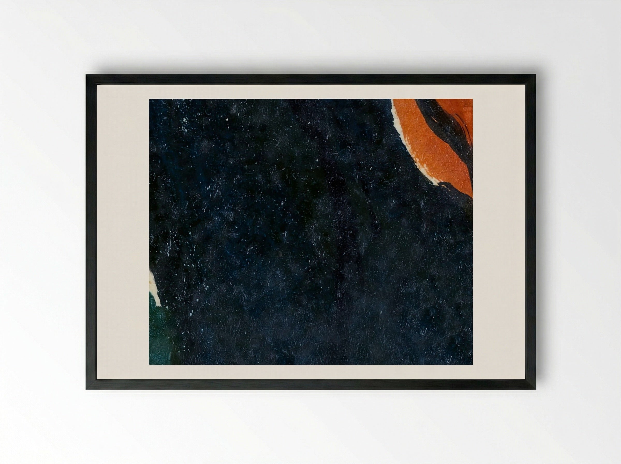 Sun Through Tree I - Arthur Dove - Framed Print Black