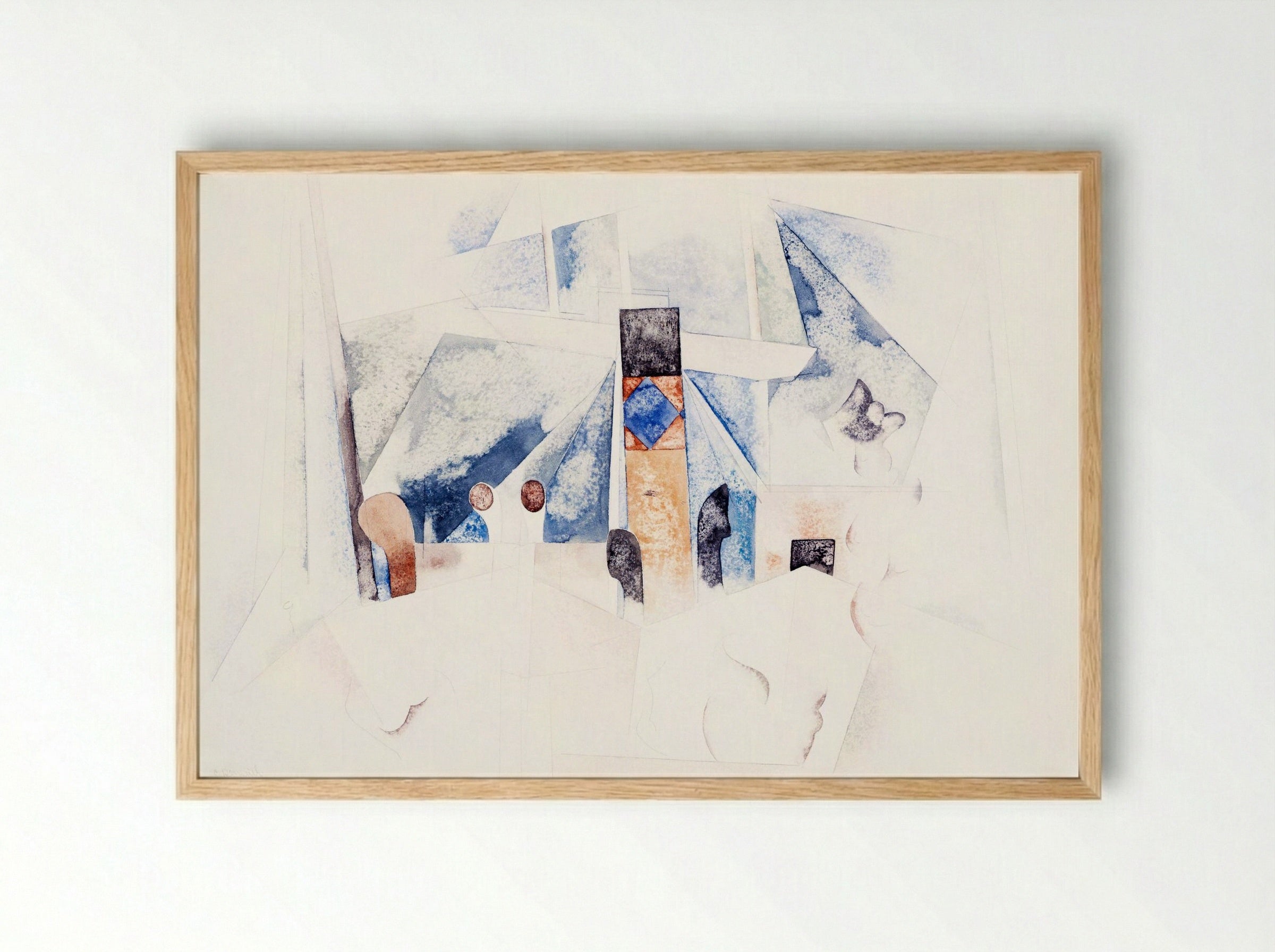 Bermuda Landscape No. 1 - Charles Demuth - Framed Print Wood