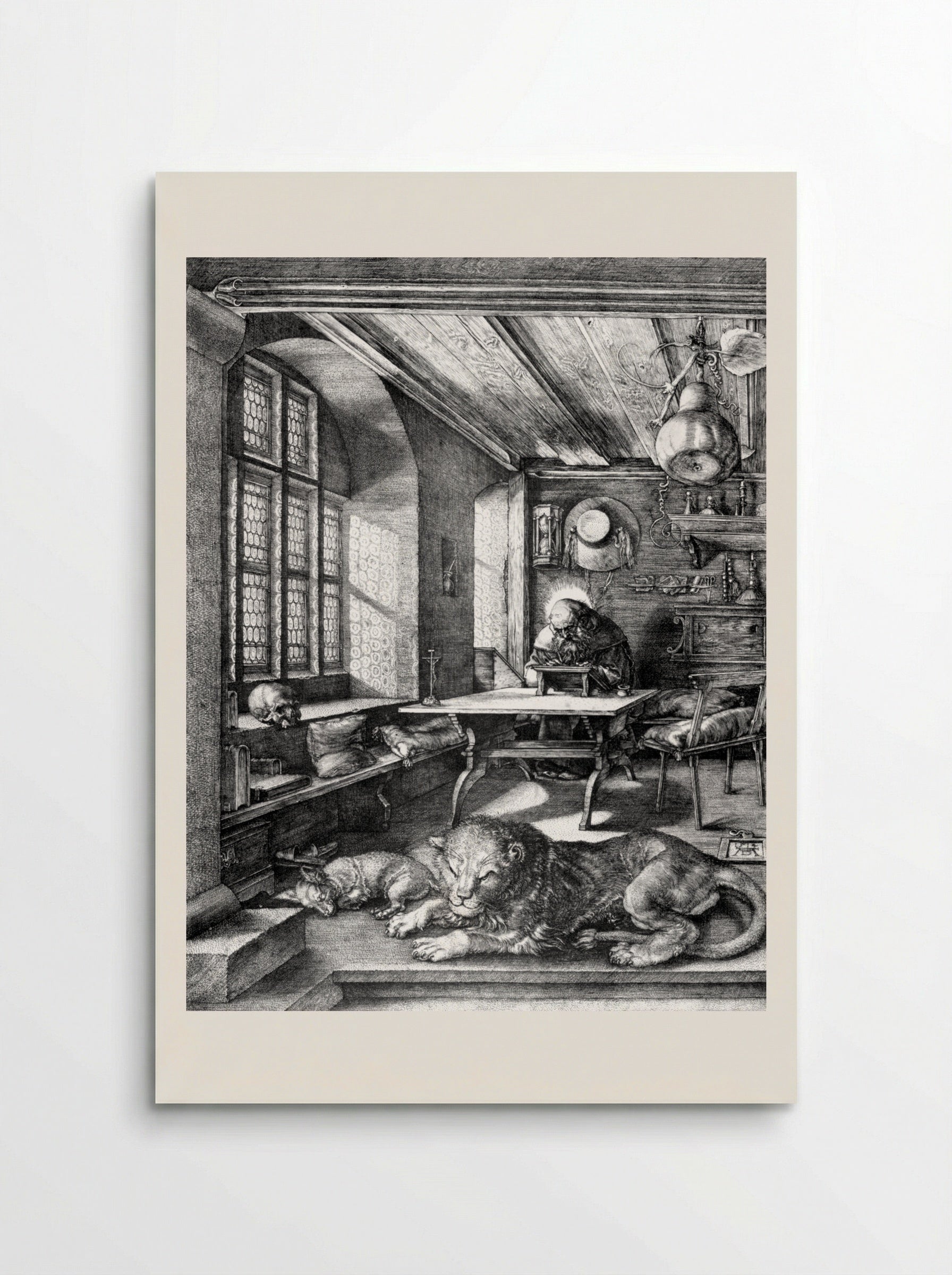 St. Jerome in his Study - Albrecht Dürer - Poster