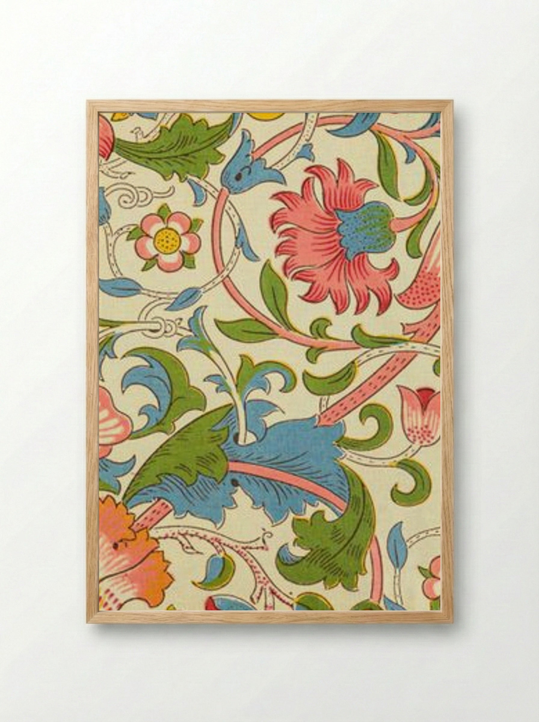 Lodden - William Morris - Framed Print Wood