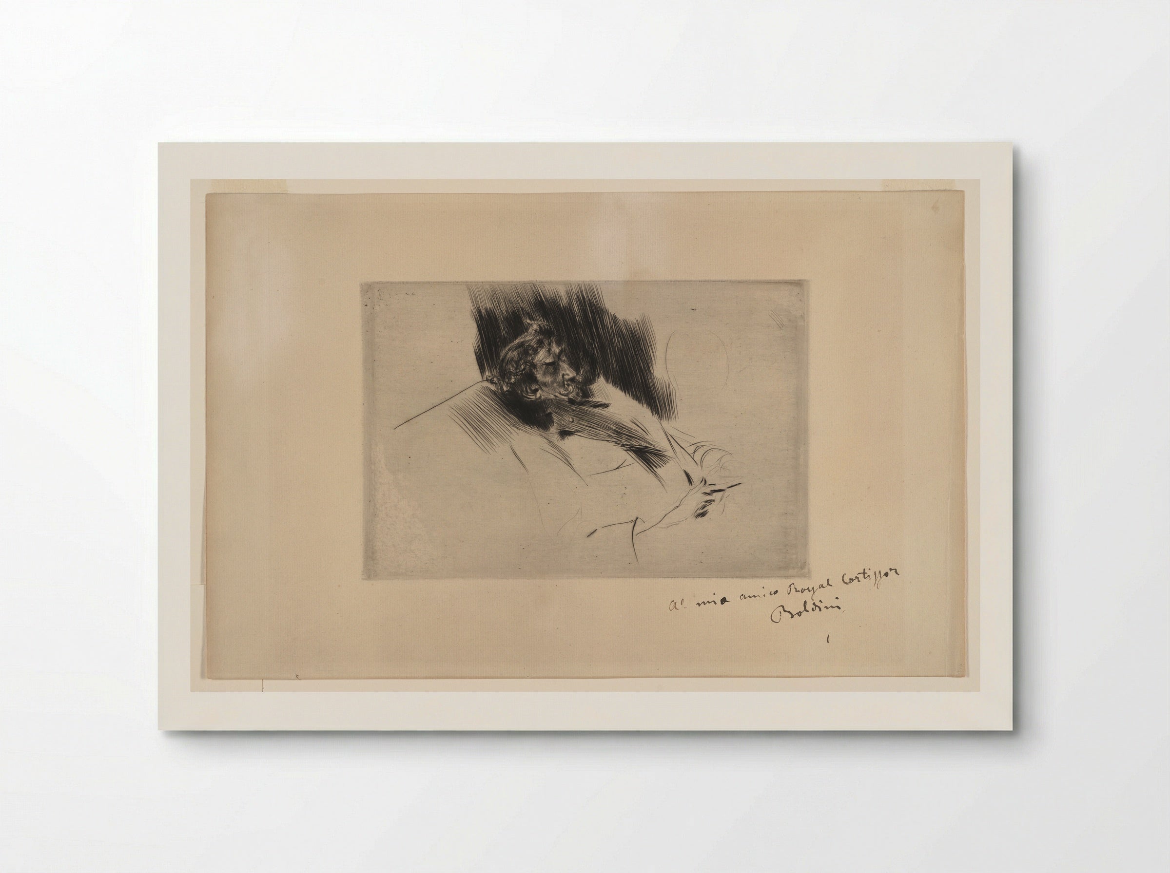 James A. McNeill Whistler, Asleep - Giovanni Boldini - Poster