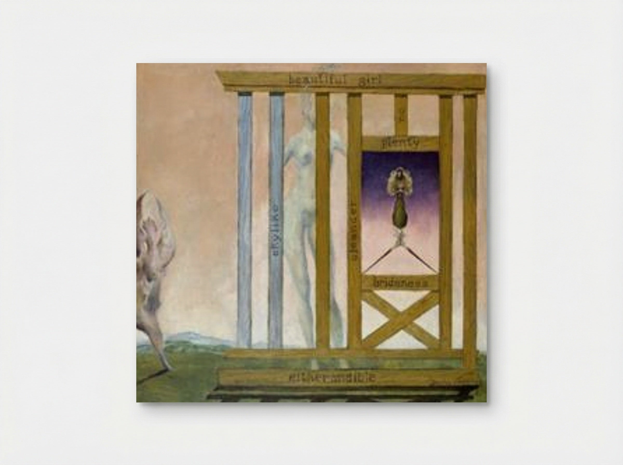 Beautiful Girl - Dorothea Tanning - Poster