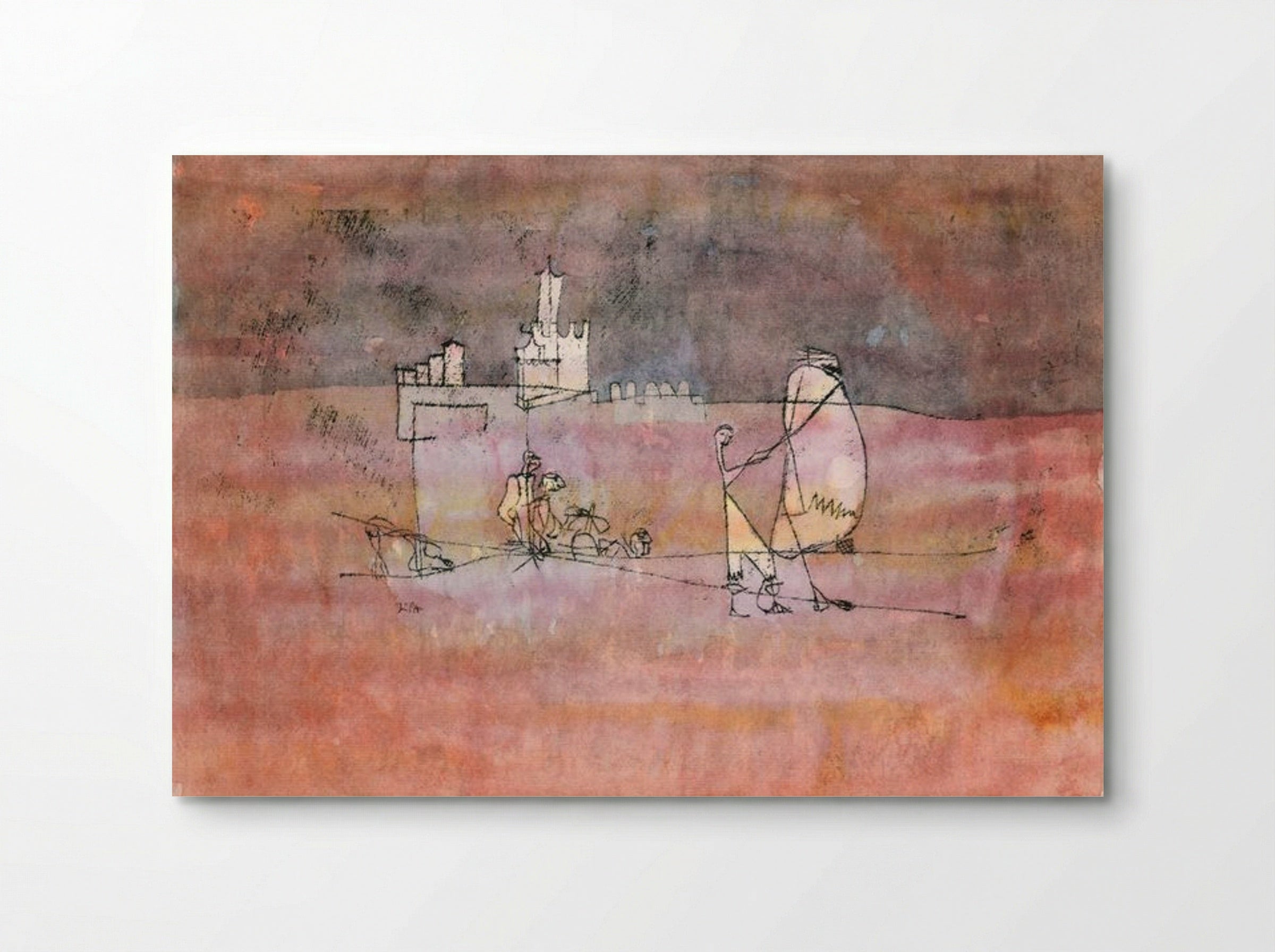 Episode Before an Arab Town - Paul Klee - Poster