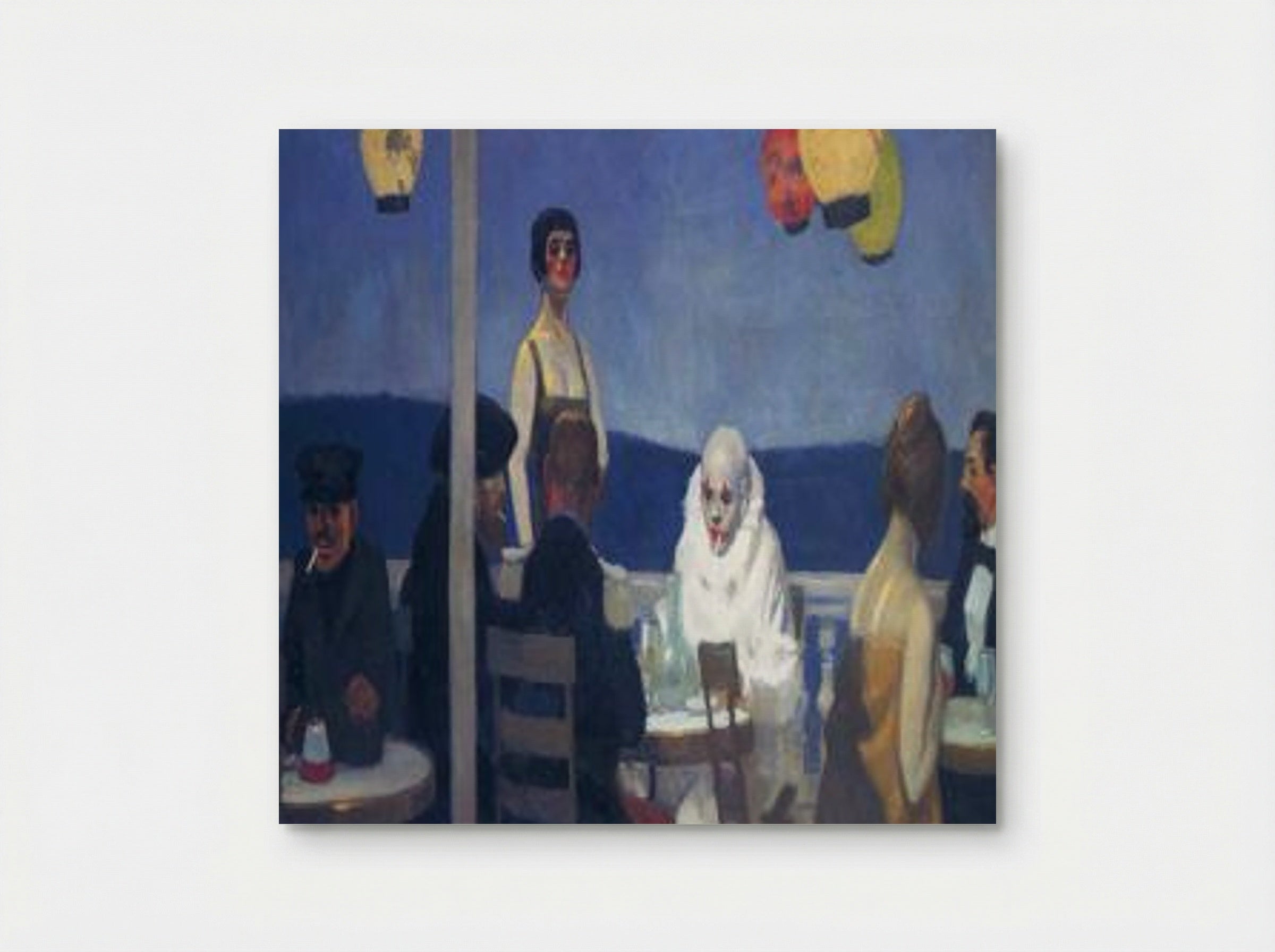 Blue Night - Edward Hopper - Poster