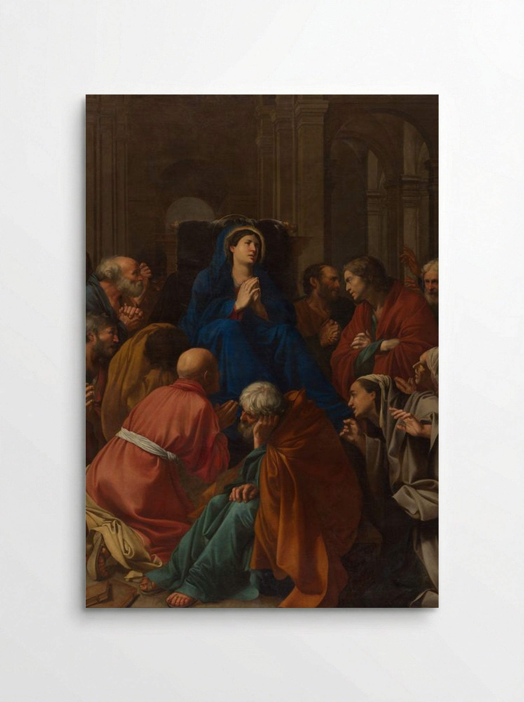 The Dormition of the Virgin - Carlo Saraceni - Poster