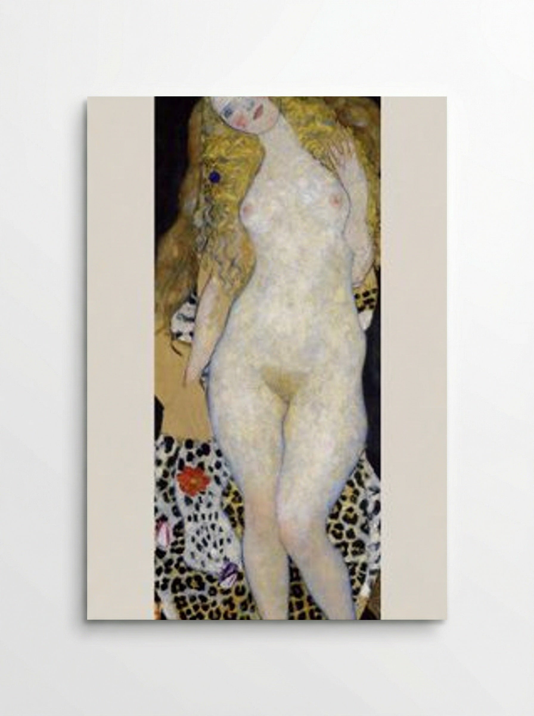 Adam and Eve - Gustav Klimt - Poster