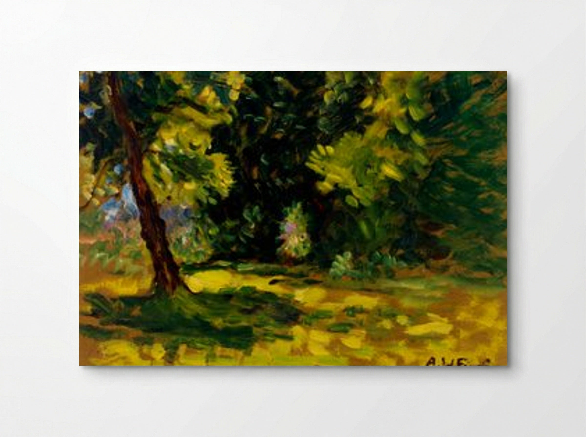 Bushes - Alfred William Finch - Poster