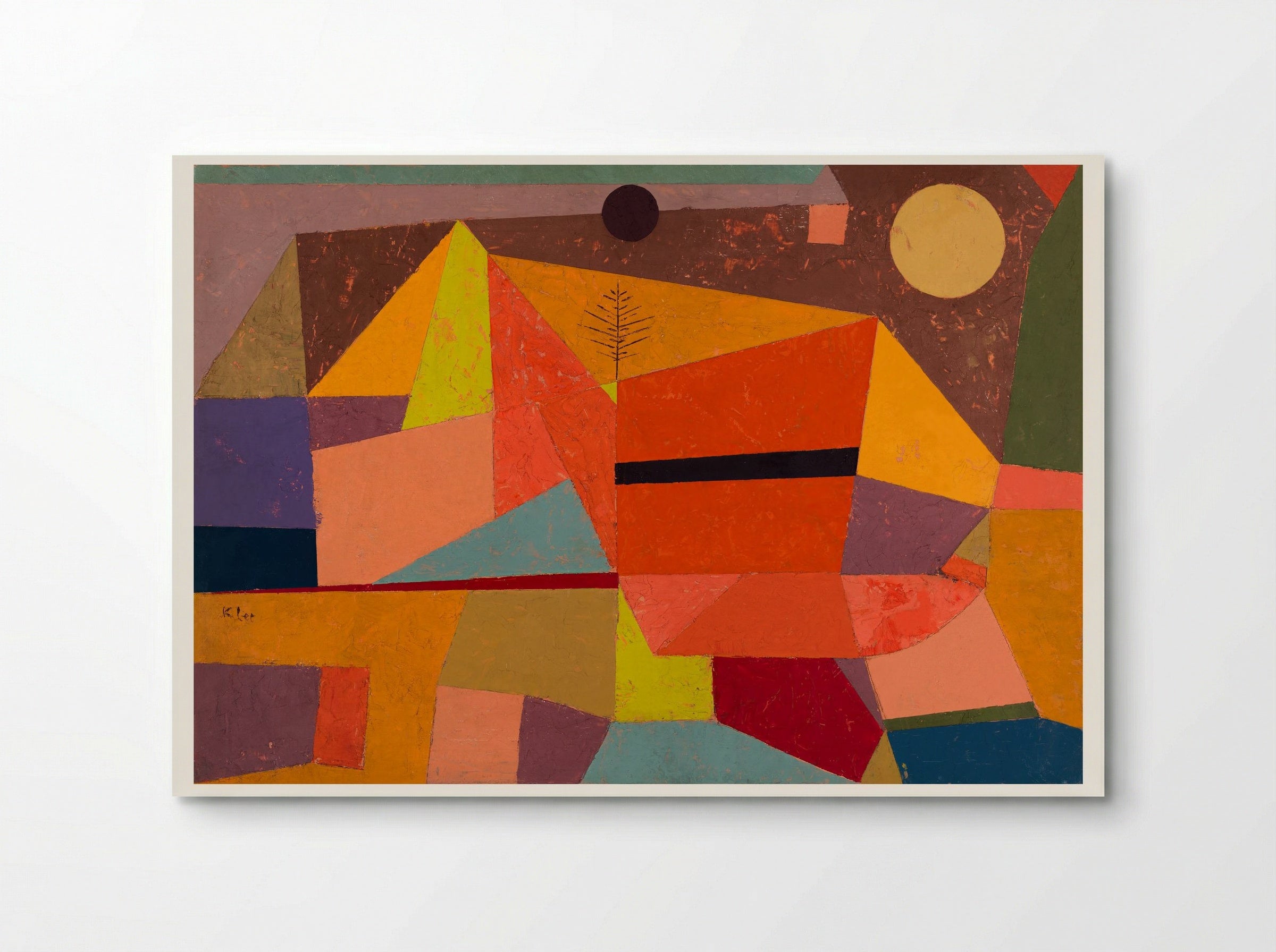 Heitere Gebirgslandschaft (Joyful Mountain Landscape) - Paul Klee - Poster