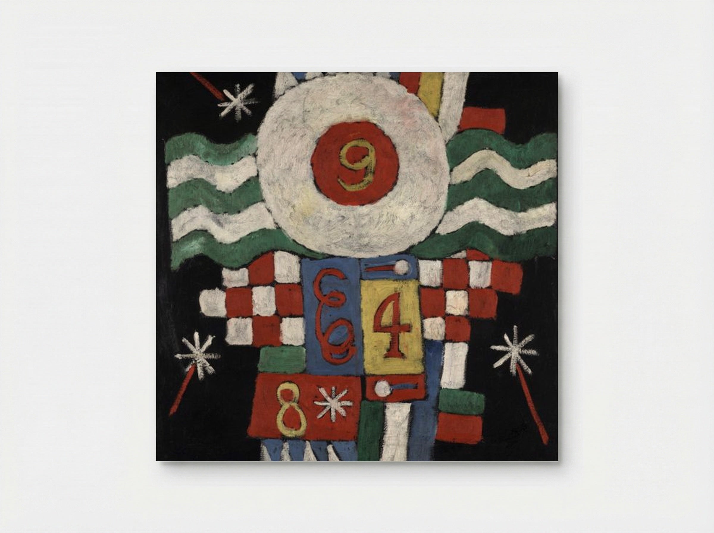 Collection of Numbers, Designs and Letters Seen by Me at the Beginning of the War in Berlin - Paul Klee - Poster