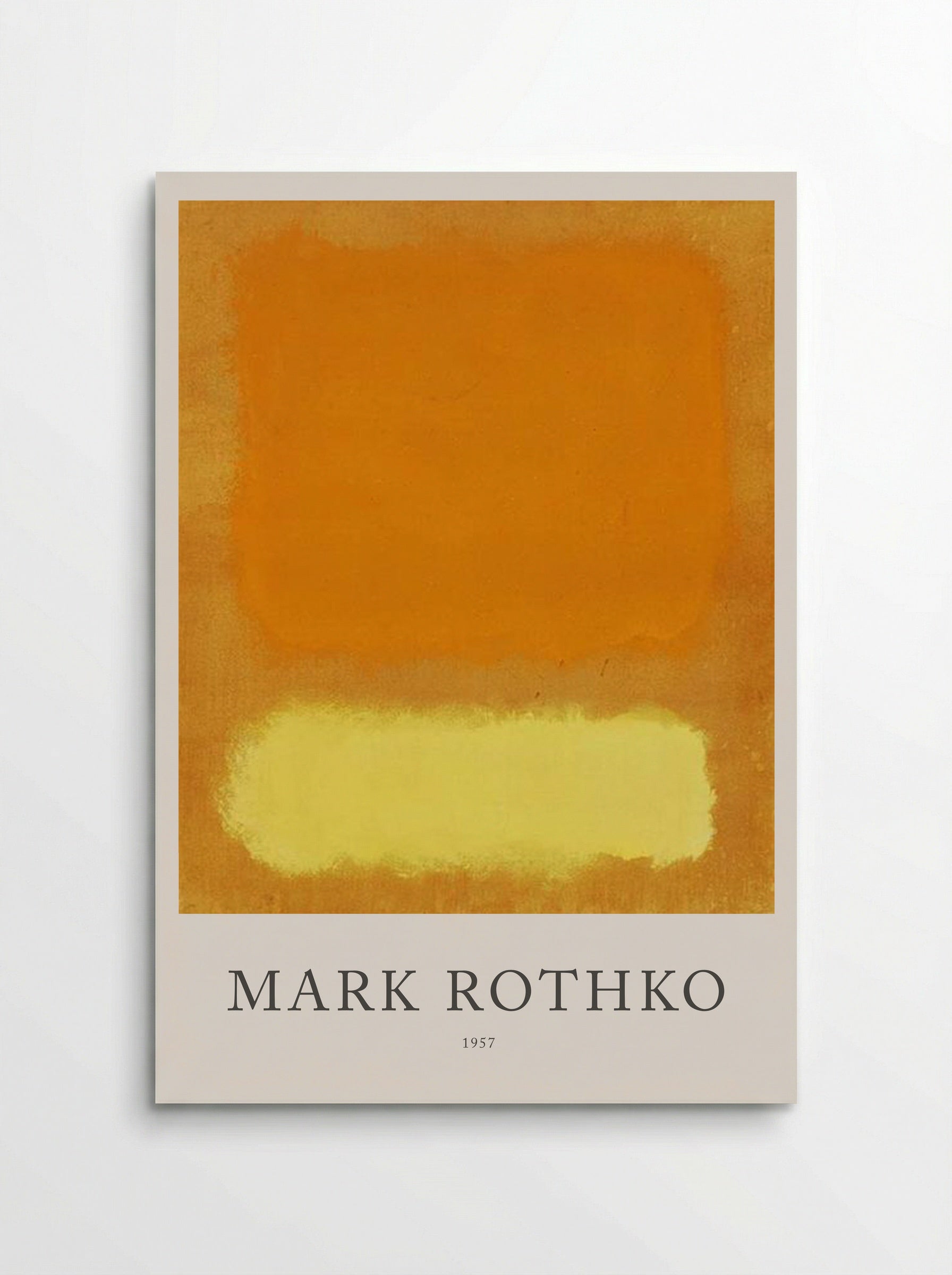 Untitled (Orange and Yellow) - Mark Rothko - Poster