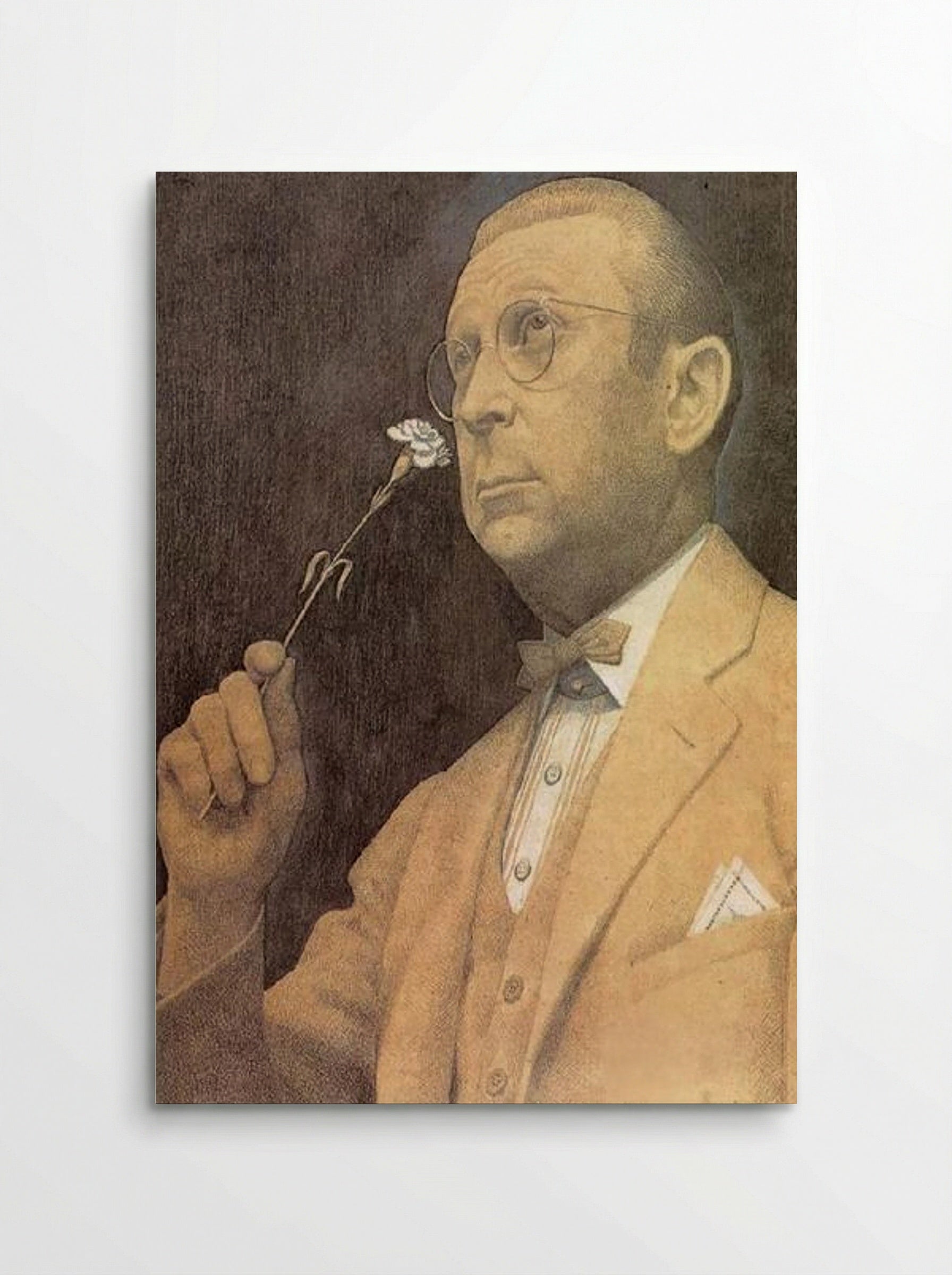 Sentimental - Grant Wood - Poster