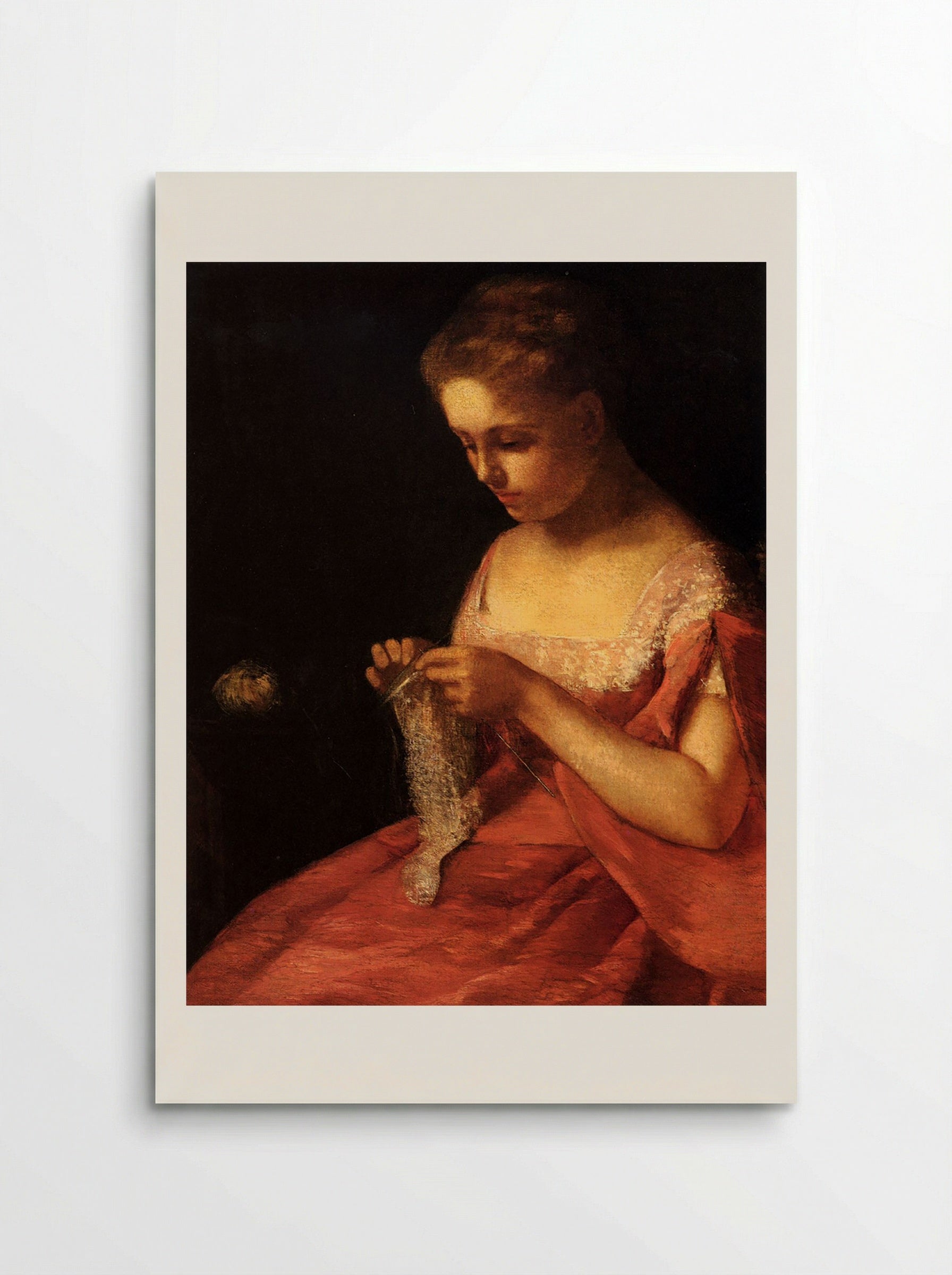 The Young Bride - Mary Cassatt - Poster