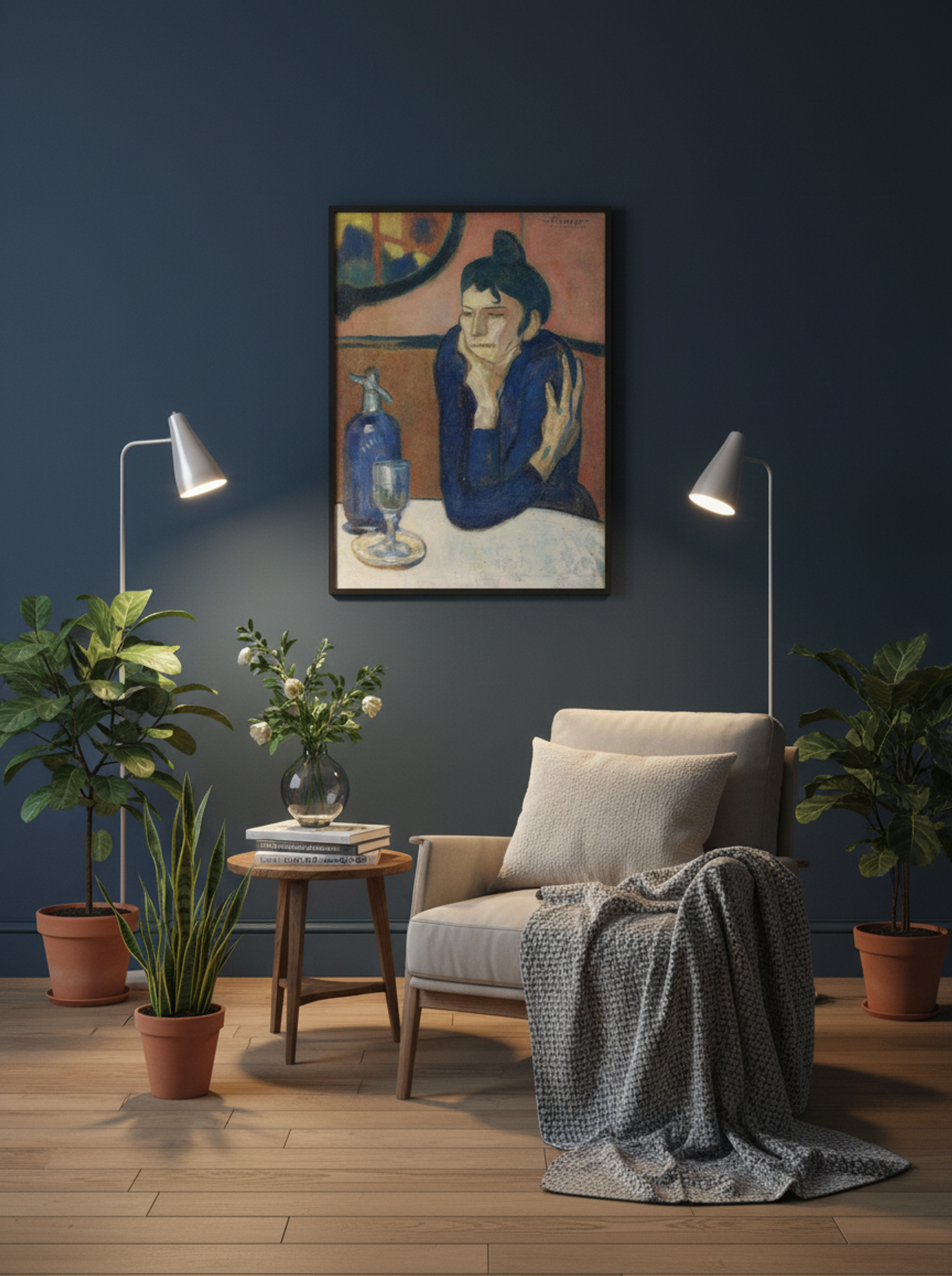 The Absinthe Drinker - Pablo Picasso - Lifestyle