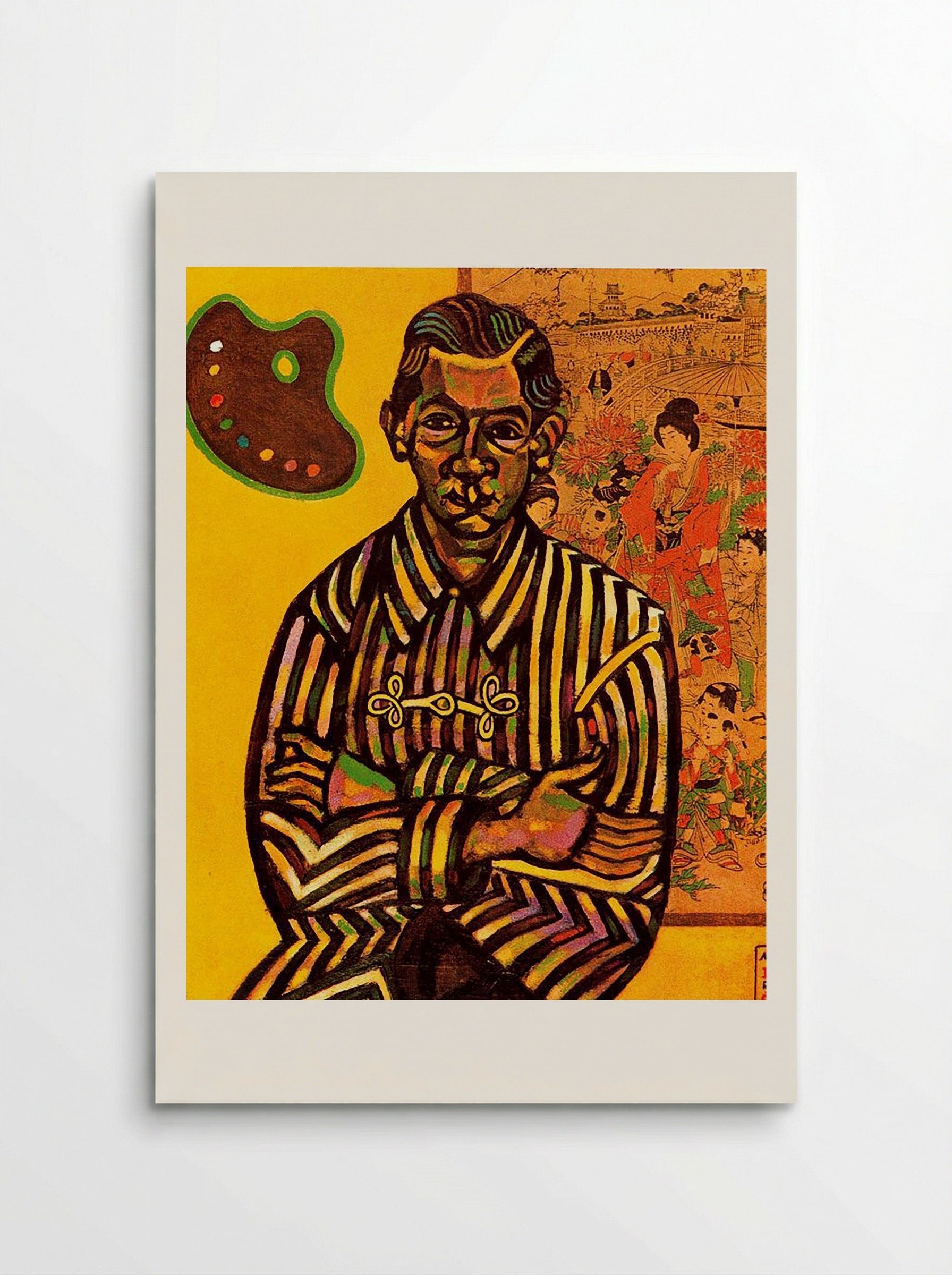Portrait of E.C. Ricart - Joan Miró - Poster