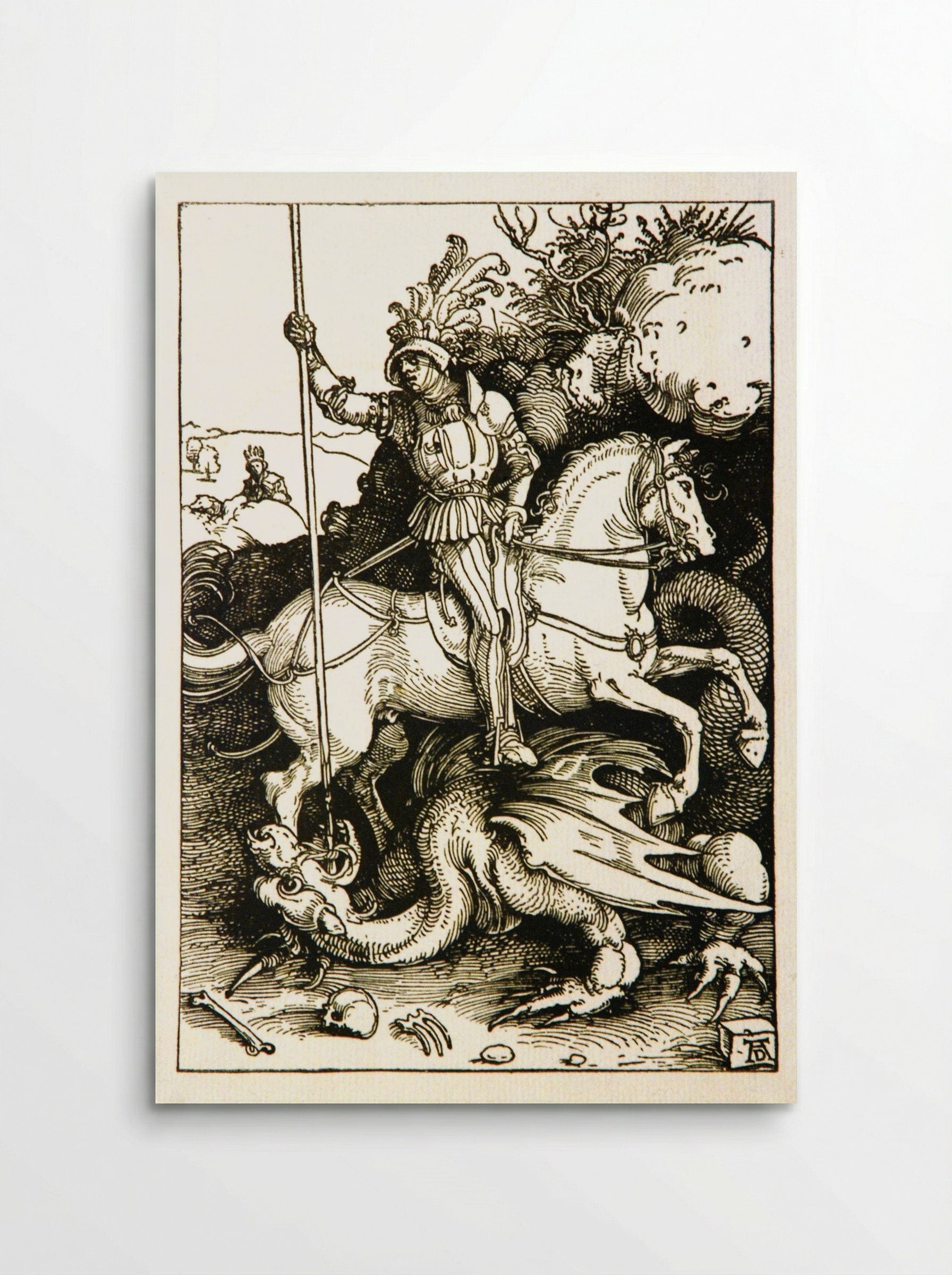 St. George and the Dragon - Albrecht Dürer - Poster