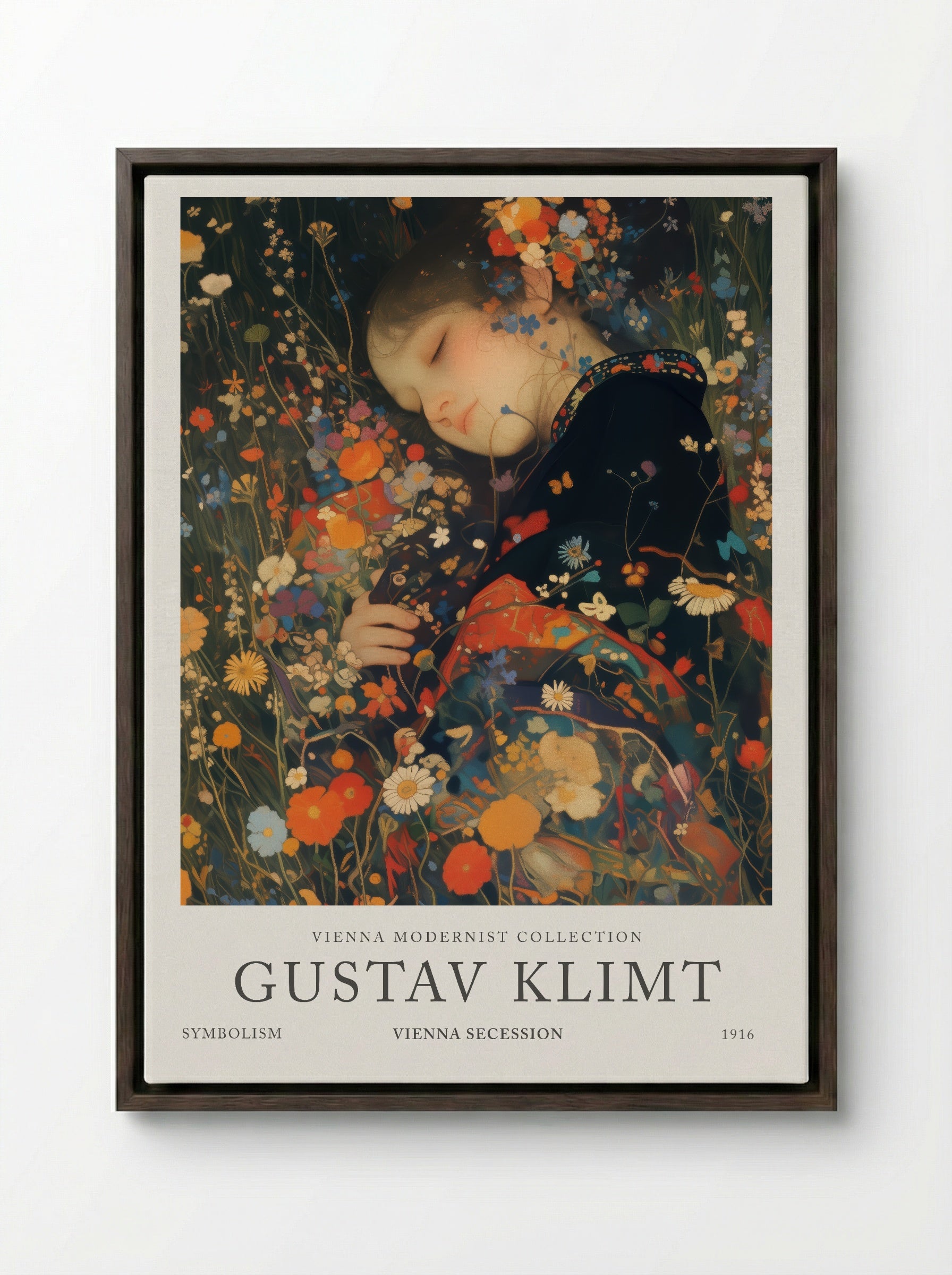 Lady of the Garden - Gustav Klimt