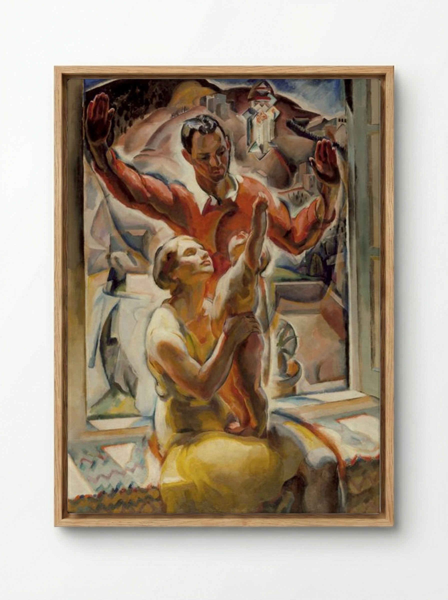 The Herwigs - Edouard Antonin Vysekal - Framed Canvas Wood