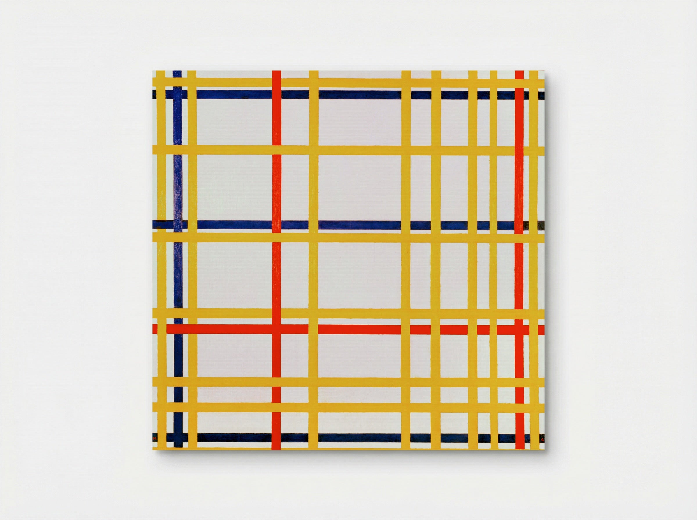 New York City I - Piet Mondrian - Poster