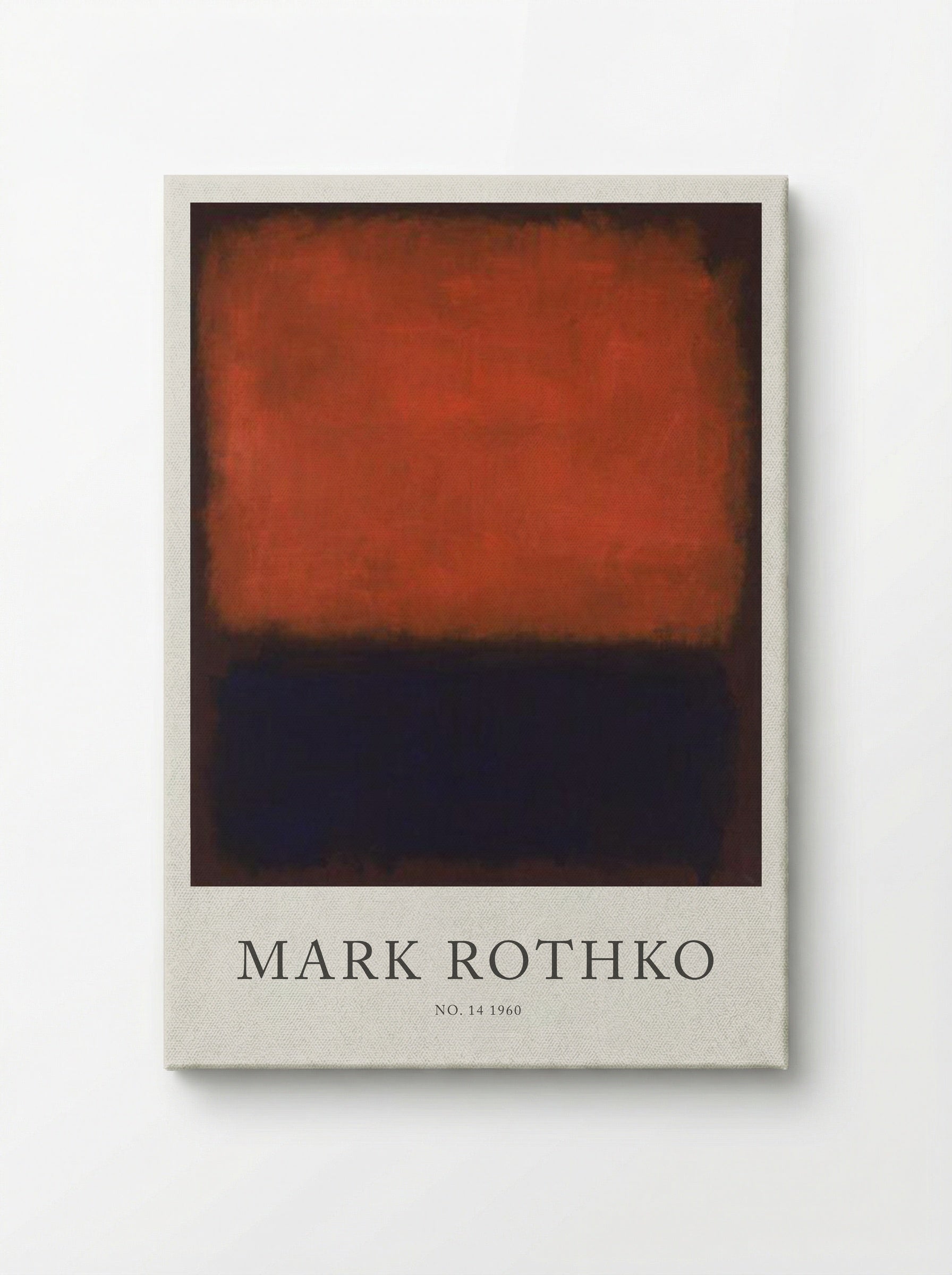 No. 14, 1960 - Mark Rothko - Canvas