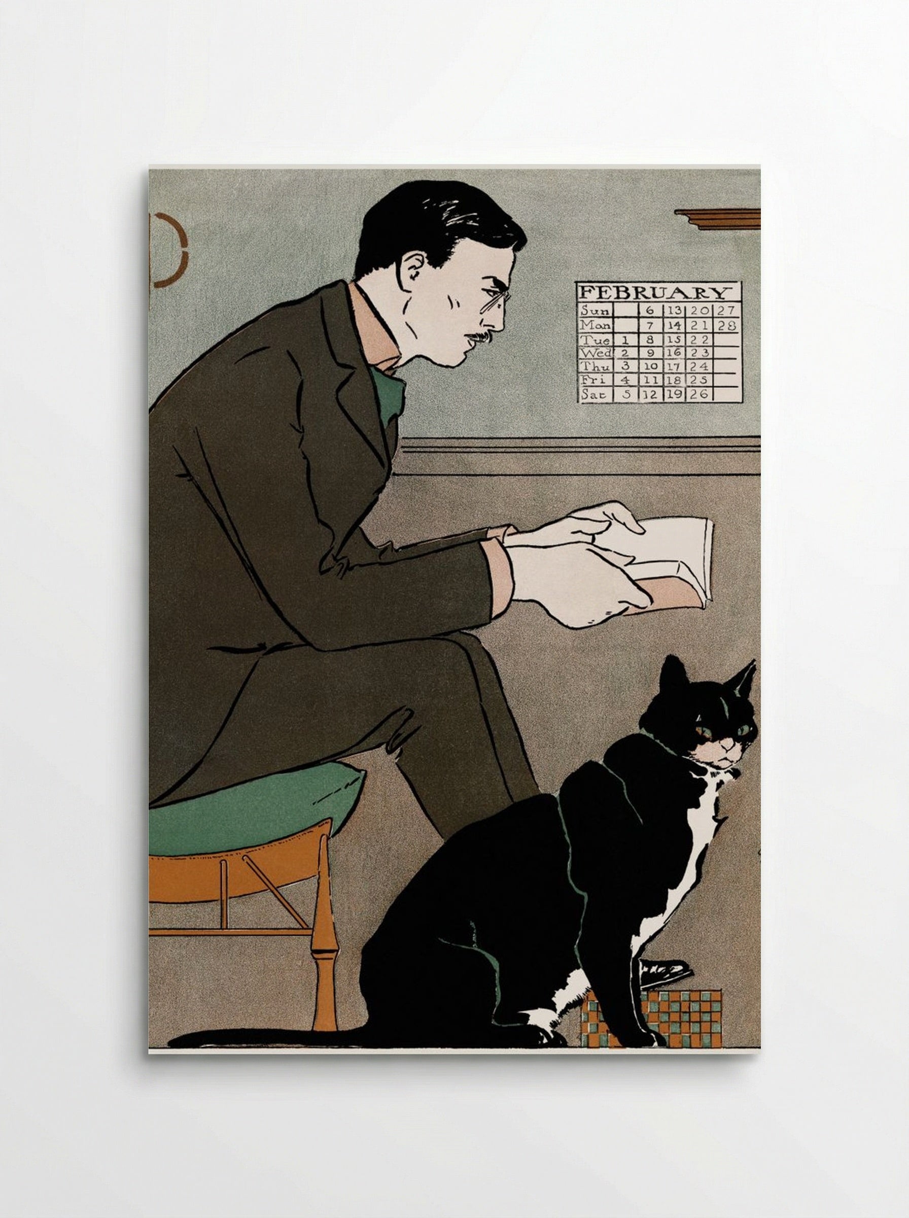 Self-Portrait - Edward Penfield - Poster