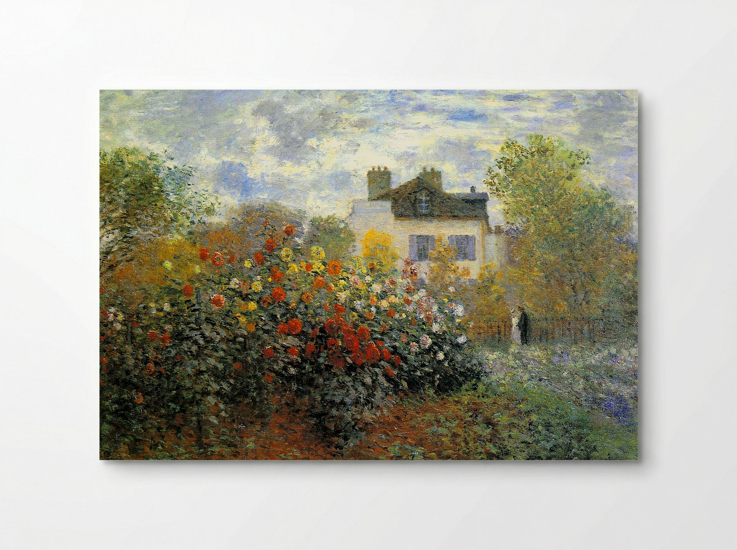 The Garden at Argenteuil - Claude Monet - Poster