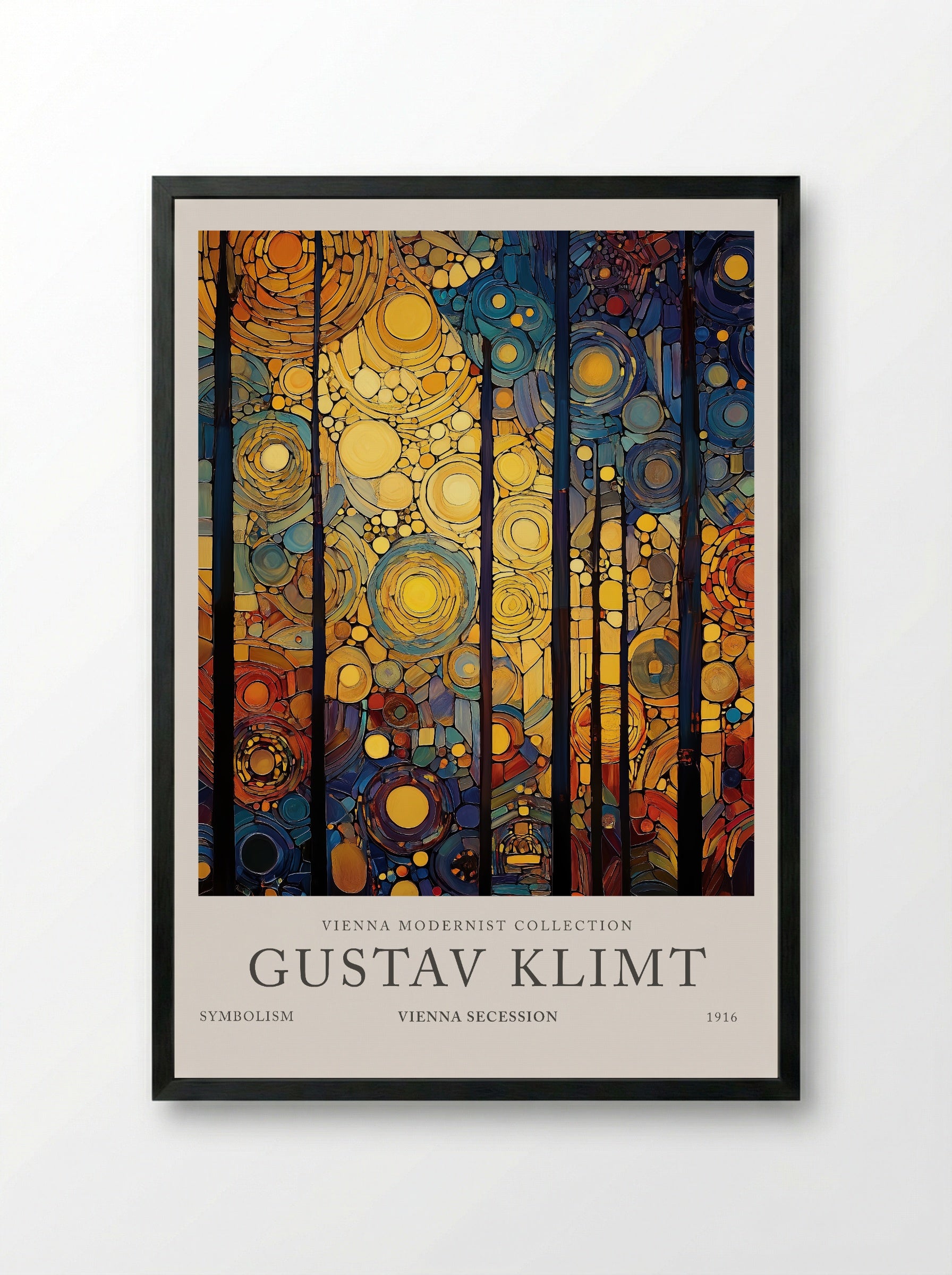 Twilight Forest Bloom - Gustav Klimt