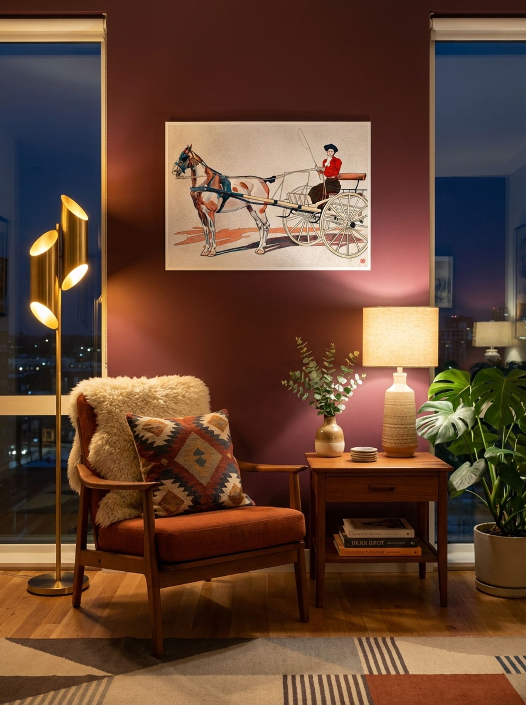 A Kentucky Breaking Cart - Edward Penfield - Lifestyle