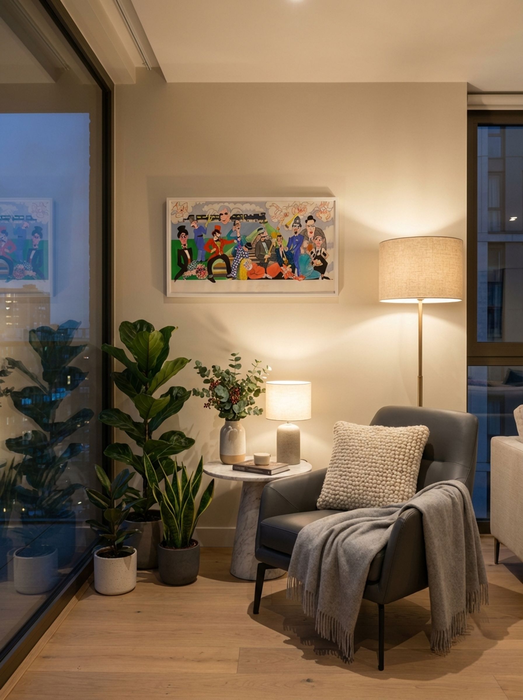 Mural Study 1: Perils of Pauline/Keystone Cops - John Decker - Lifestyle