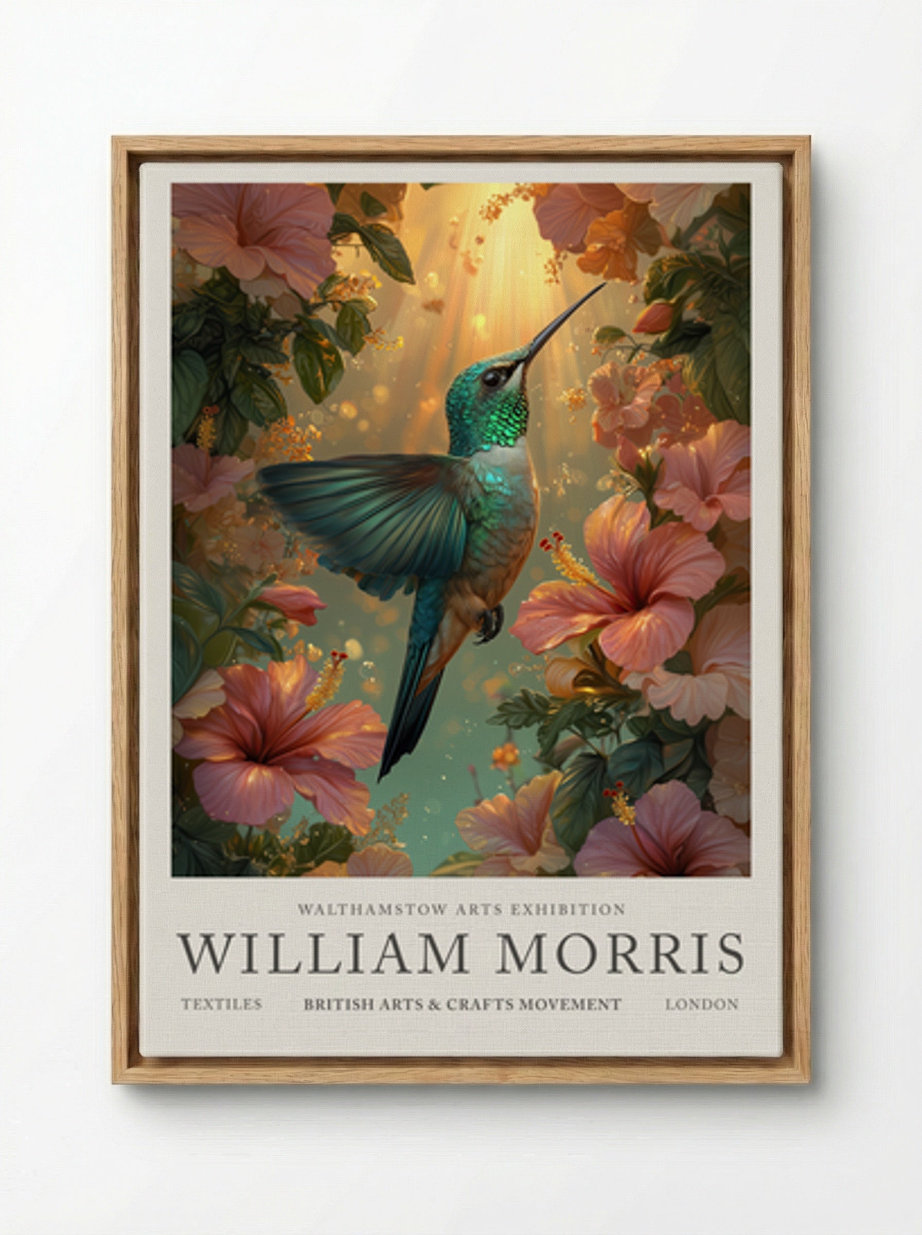 Hummingbird Halo - William Morris