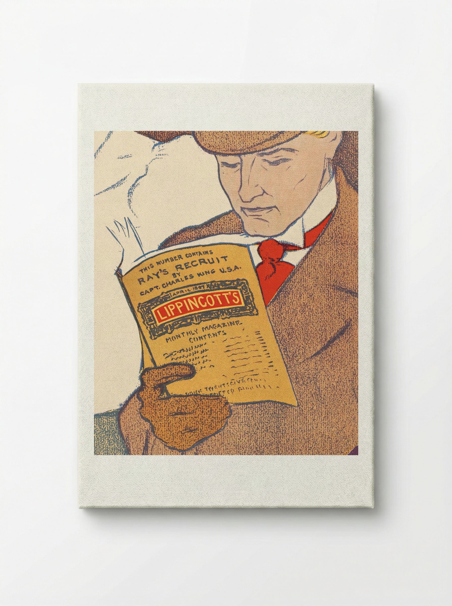 Lippincott's, April - Edward Penfield - Canvas