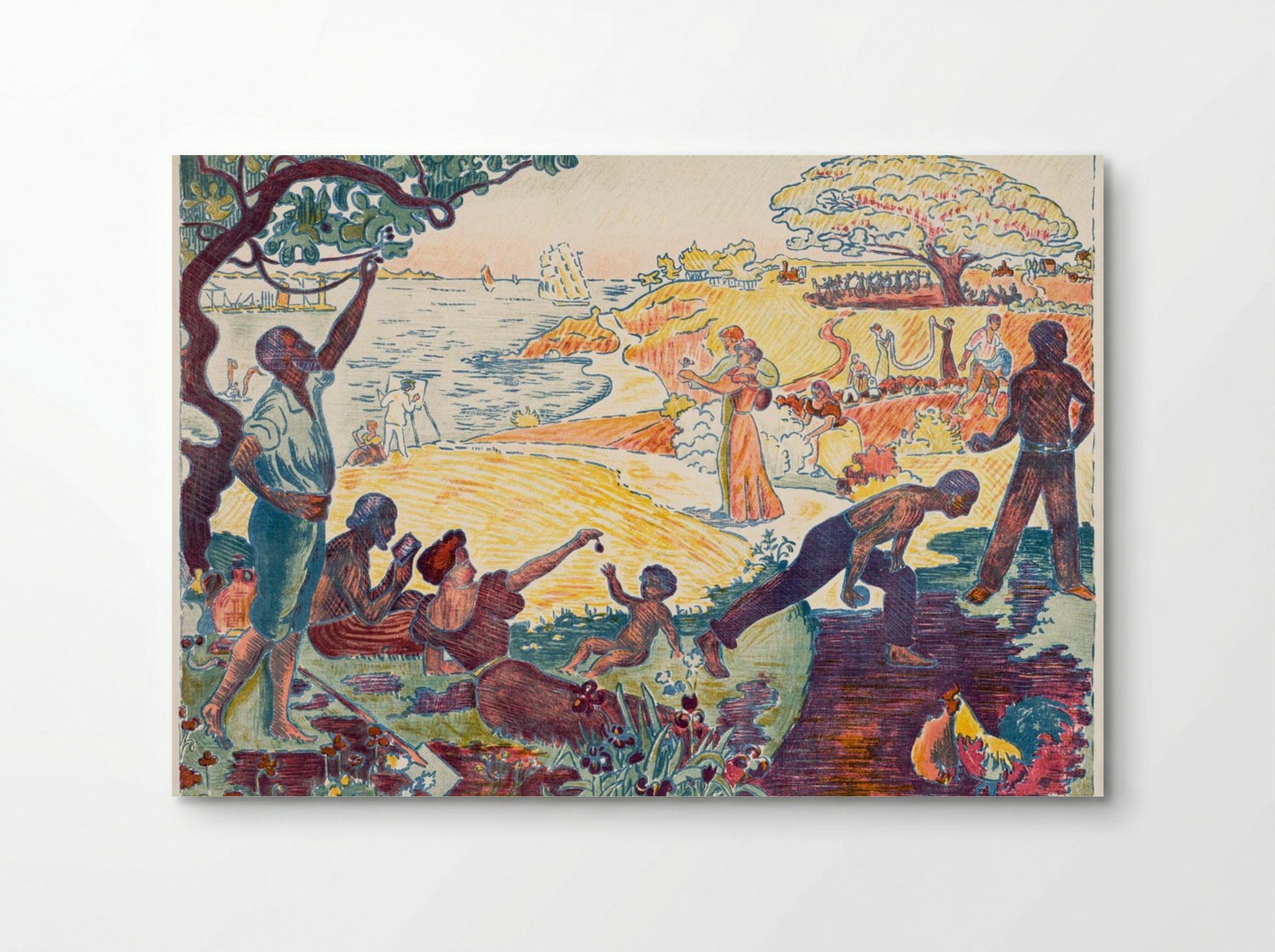 Harmonious Times - Paul Signac - Poster