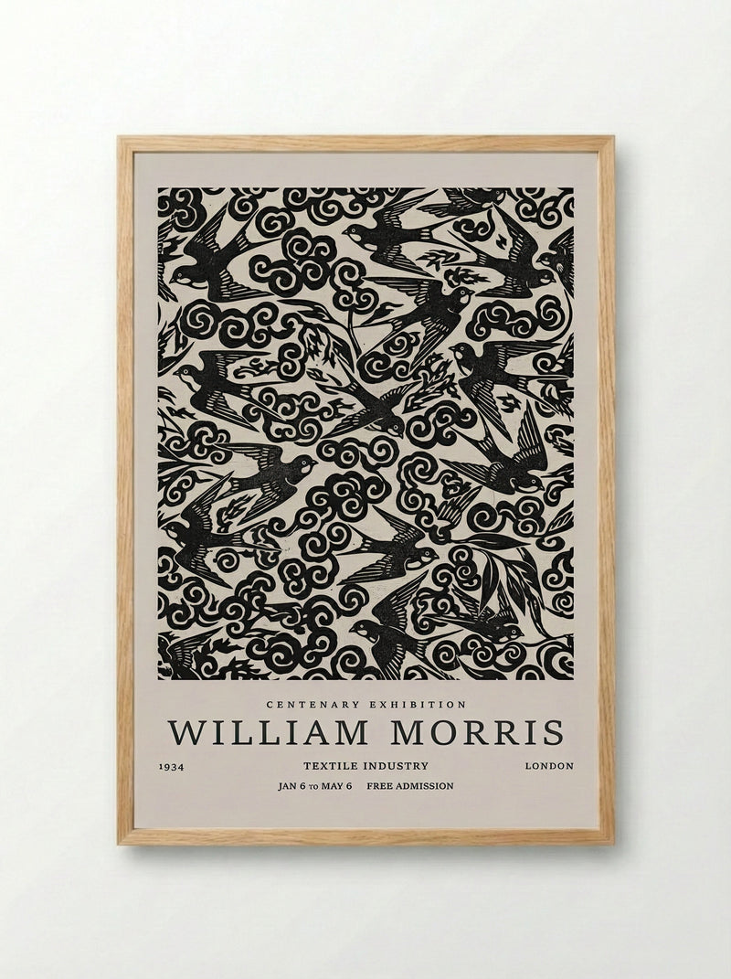Swallow Flight Tapestry - William Morris Collection