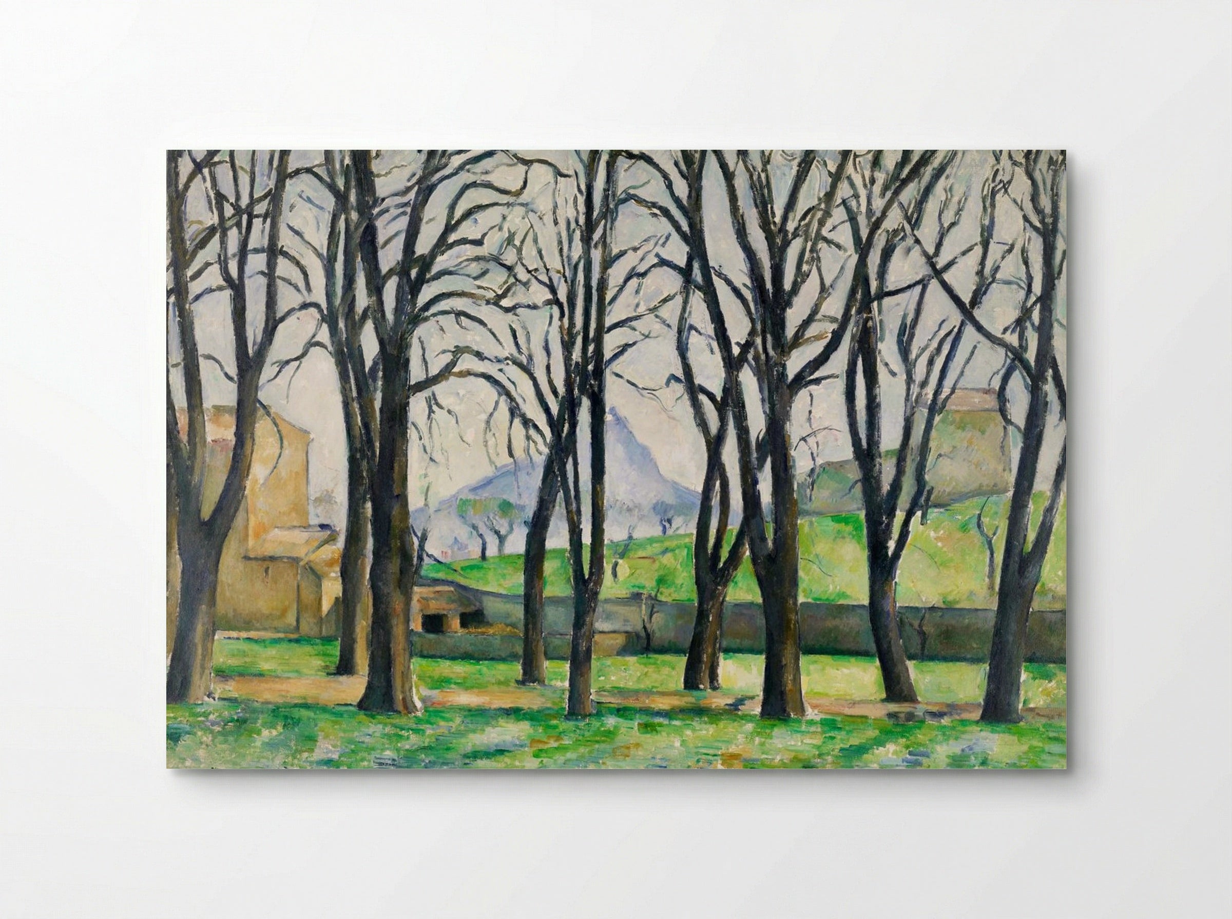 Chestnut Trees at Jas de Bouffan - Paul Cézanne - Poster