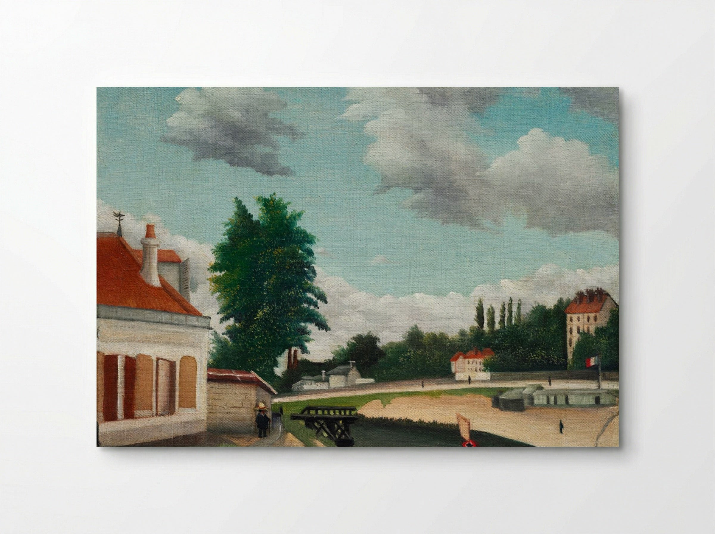 Outskirts of Paris - Henri Rousseau - Poster