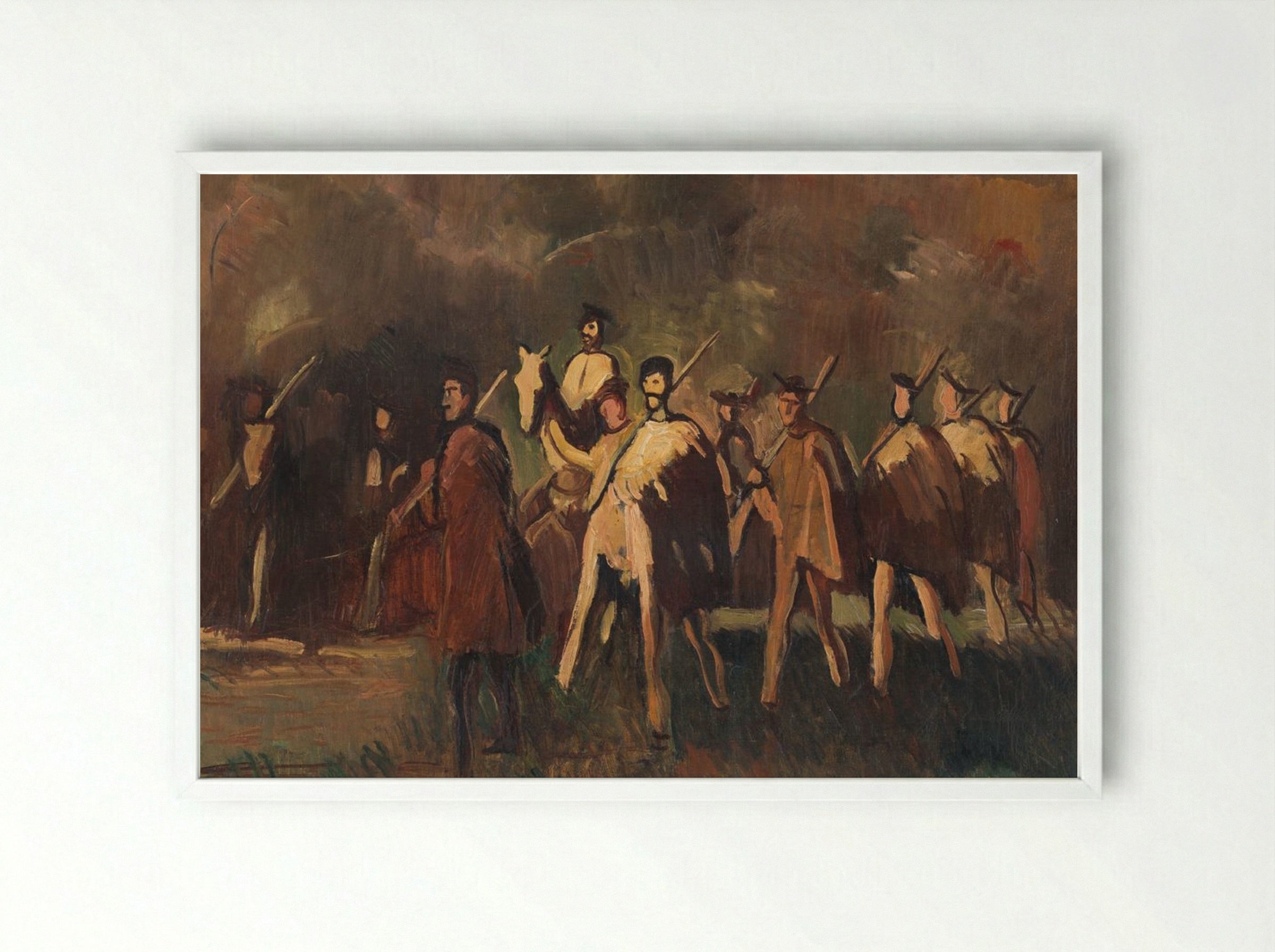 Expedition - Cyprián Majerník - Framed Print White