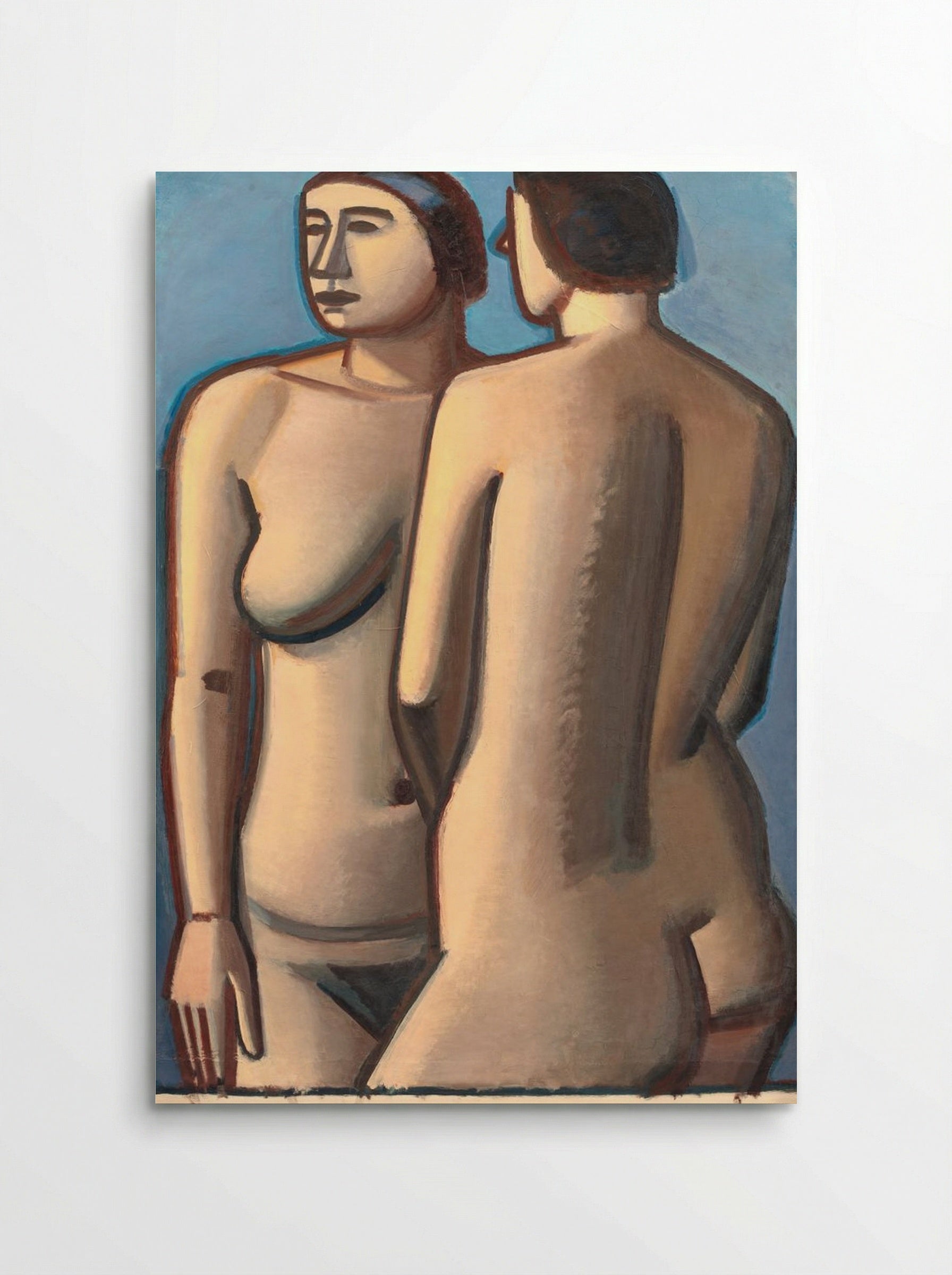 Two Female Nudes - Vilhelm Lundstrøm - Poster
