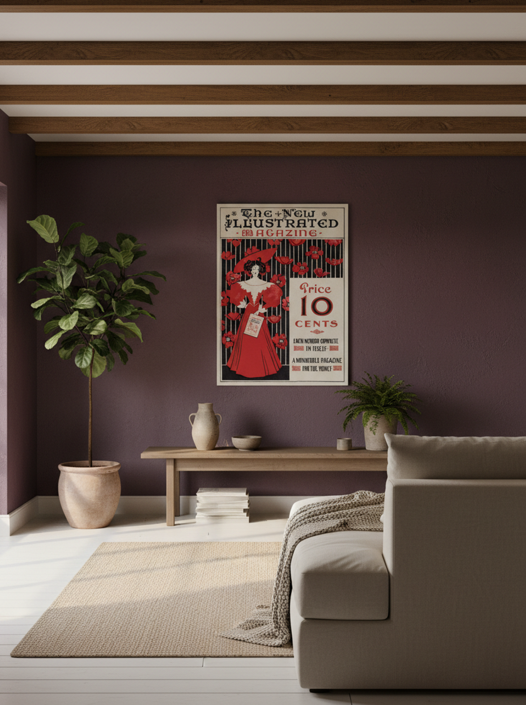 The New Illustrated Magazine (Cover Design) - Ethel Reed - Lifestyle