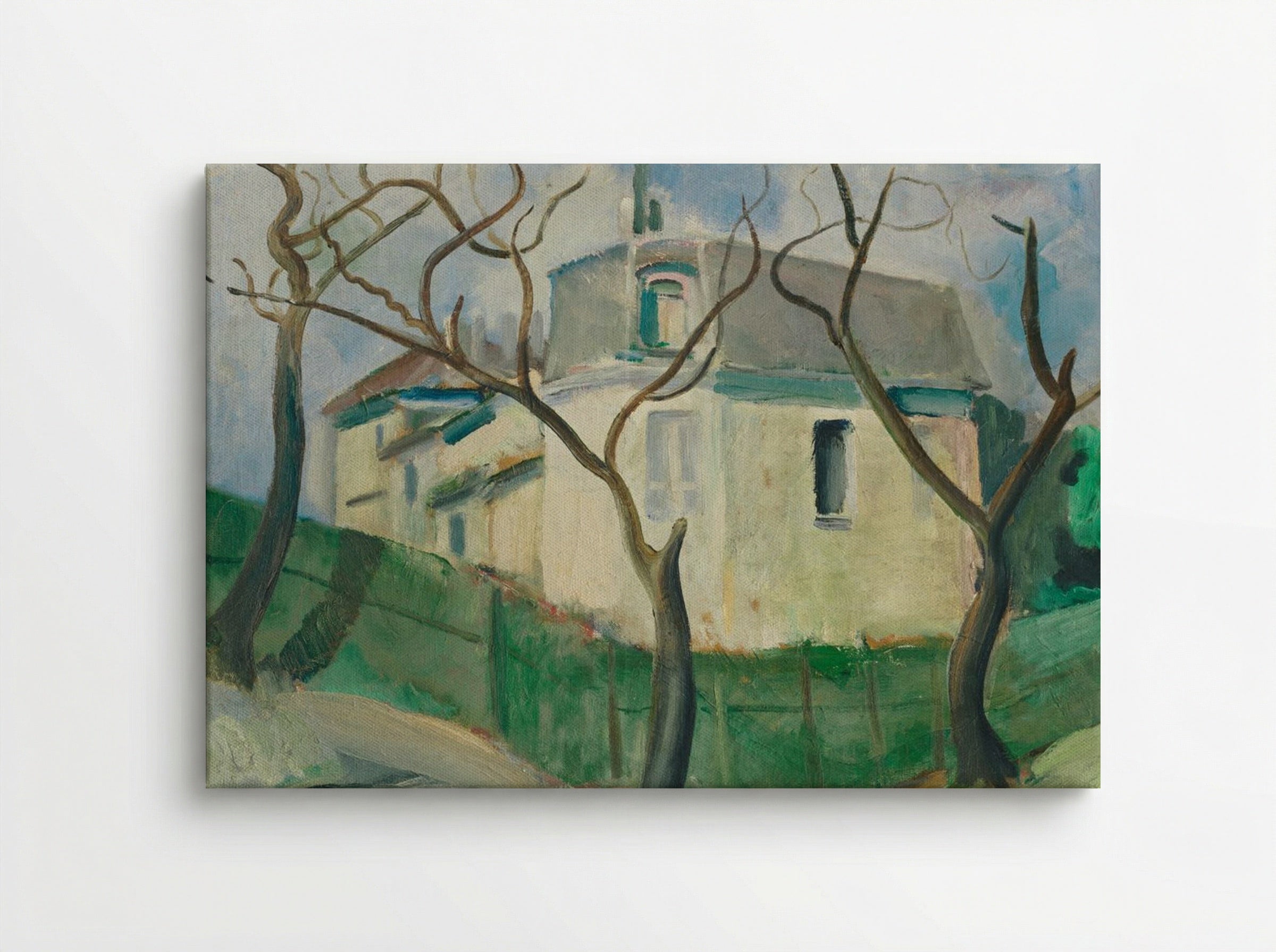 Villa in the Garden - Cyprián Majerník - Canvas